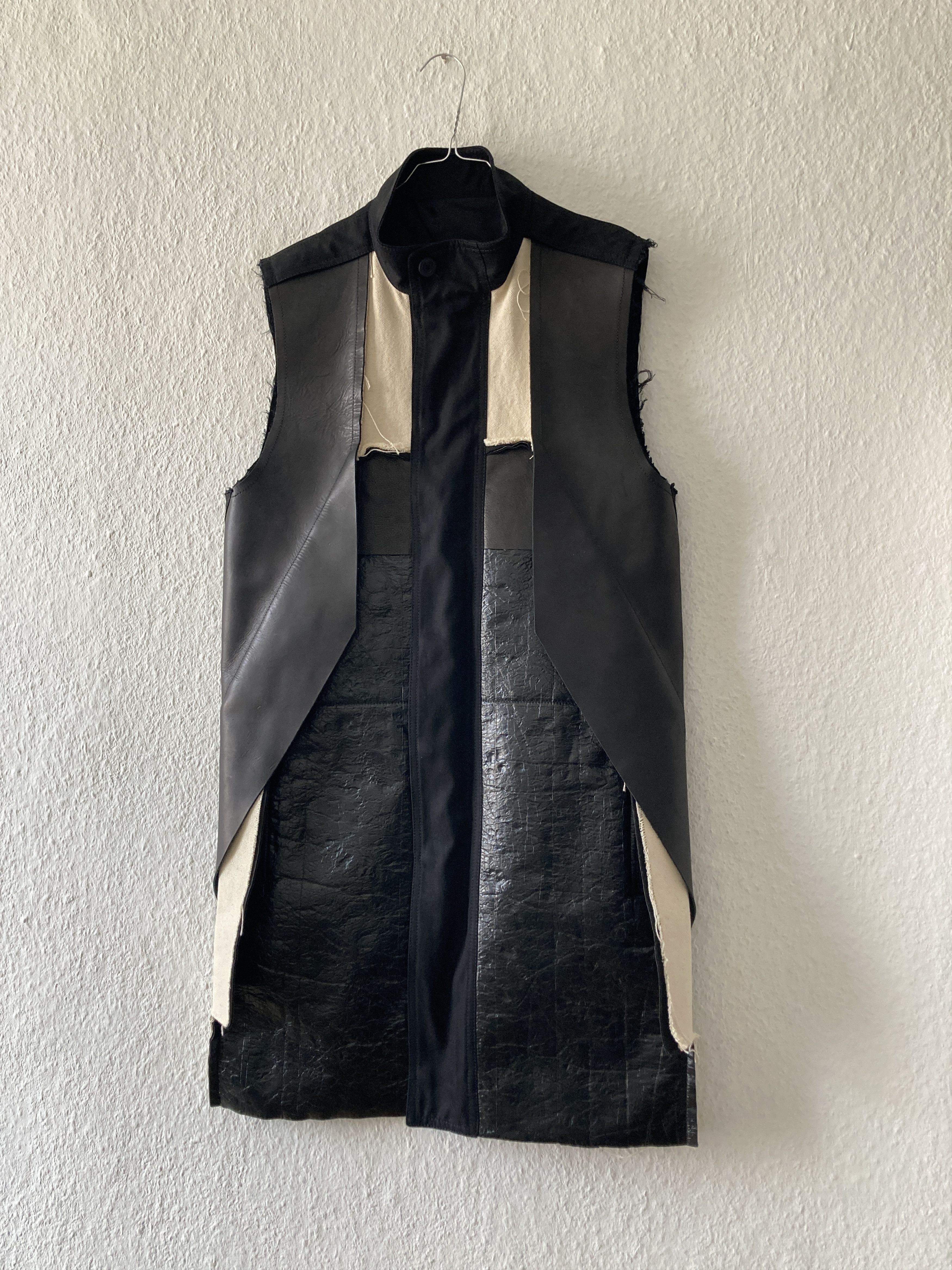 Rick Owens S/S 16 "CYCLOPS" Runway Patchwork Vest Rick Owens IT48/M Size US M / EU 48-50 / 2 - 1 Thumbnail
