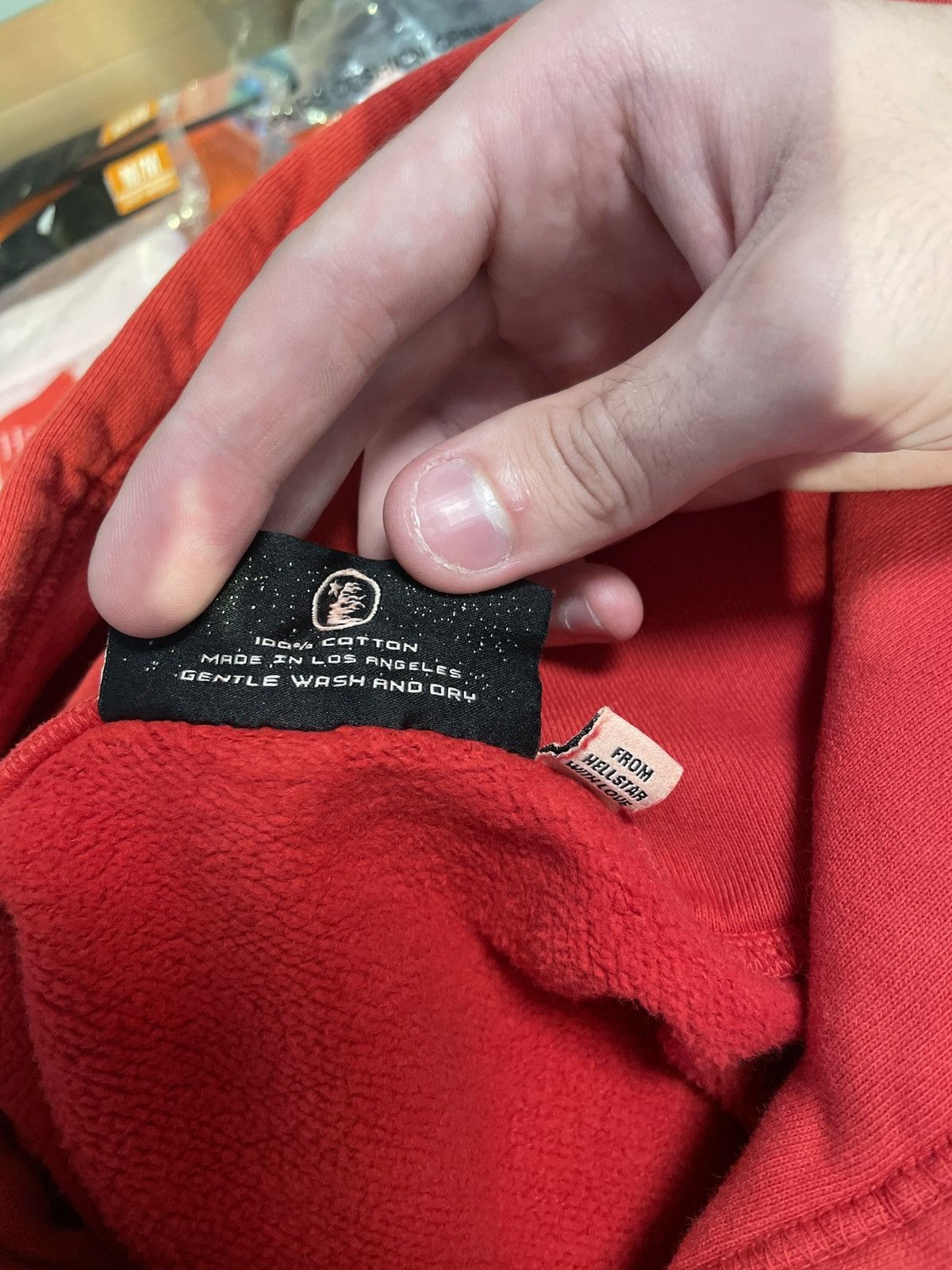HELLSTAR Hellstar Sports Hoodie Red XS Size US XS / EU 42 / 0 - 6 Thumbnail