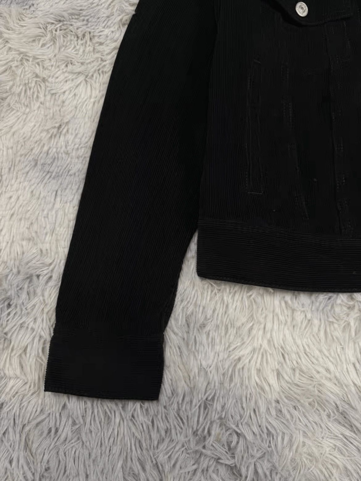 Celine Celine Celine Corduroy Logo Jacket-2506 Size US XS / EU 42 / 0 - 4 Thumbnail