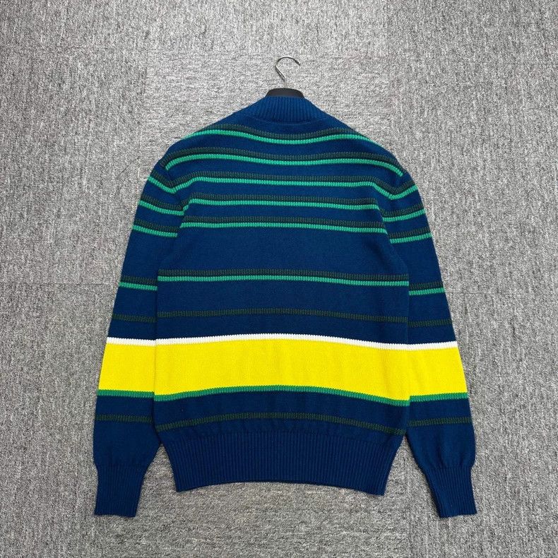 Loro Piana LORO PIANA Four-color patchwork sweater Size US M / EU 48-50 / 2 - 5 Thumbnail
