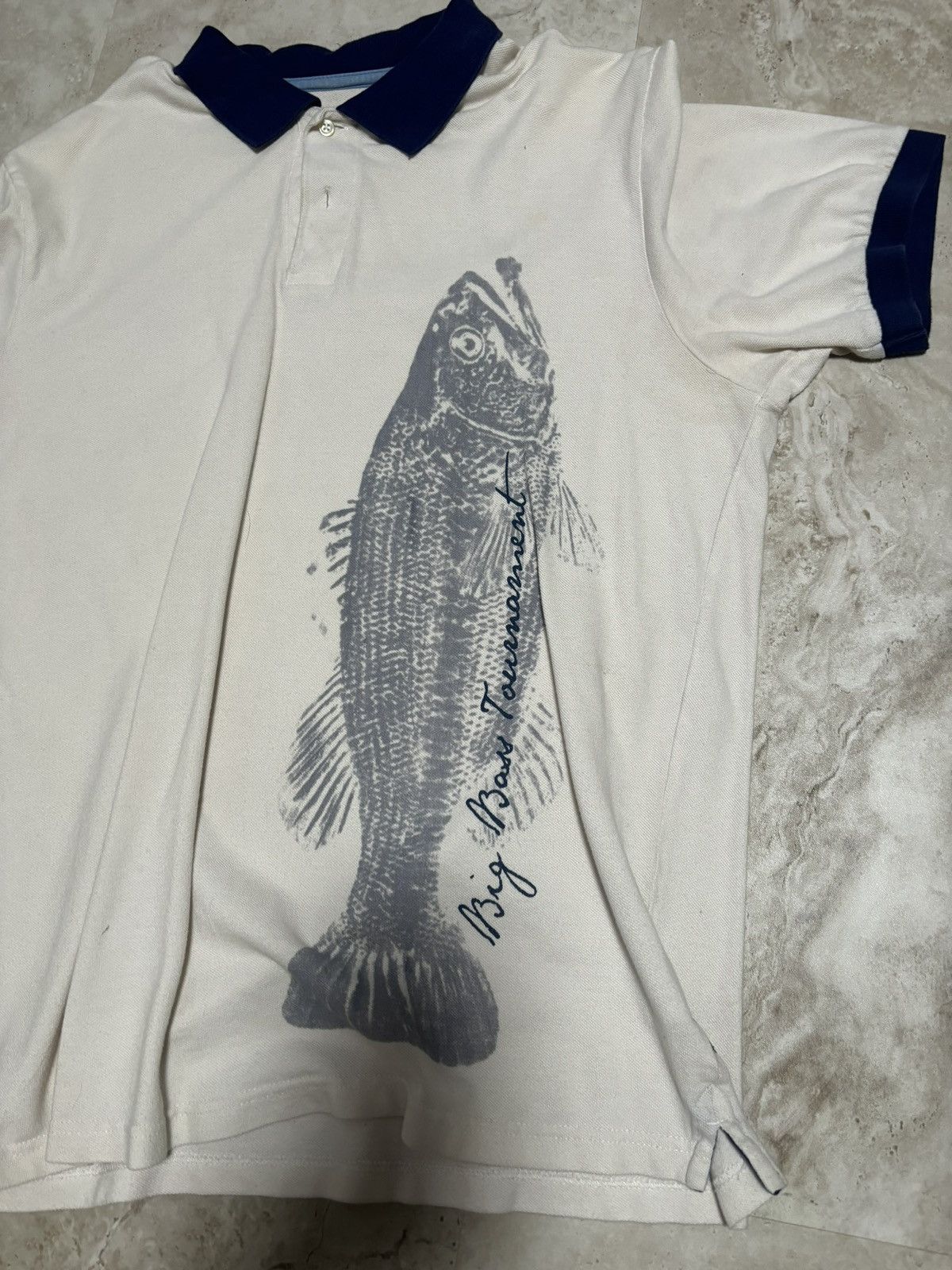 Chaps Chaps X Polo Fish Shirt (Like new) Size US L / EU 52-54 / 3 - 3 Thumbnail