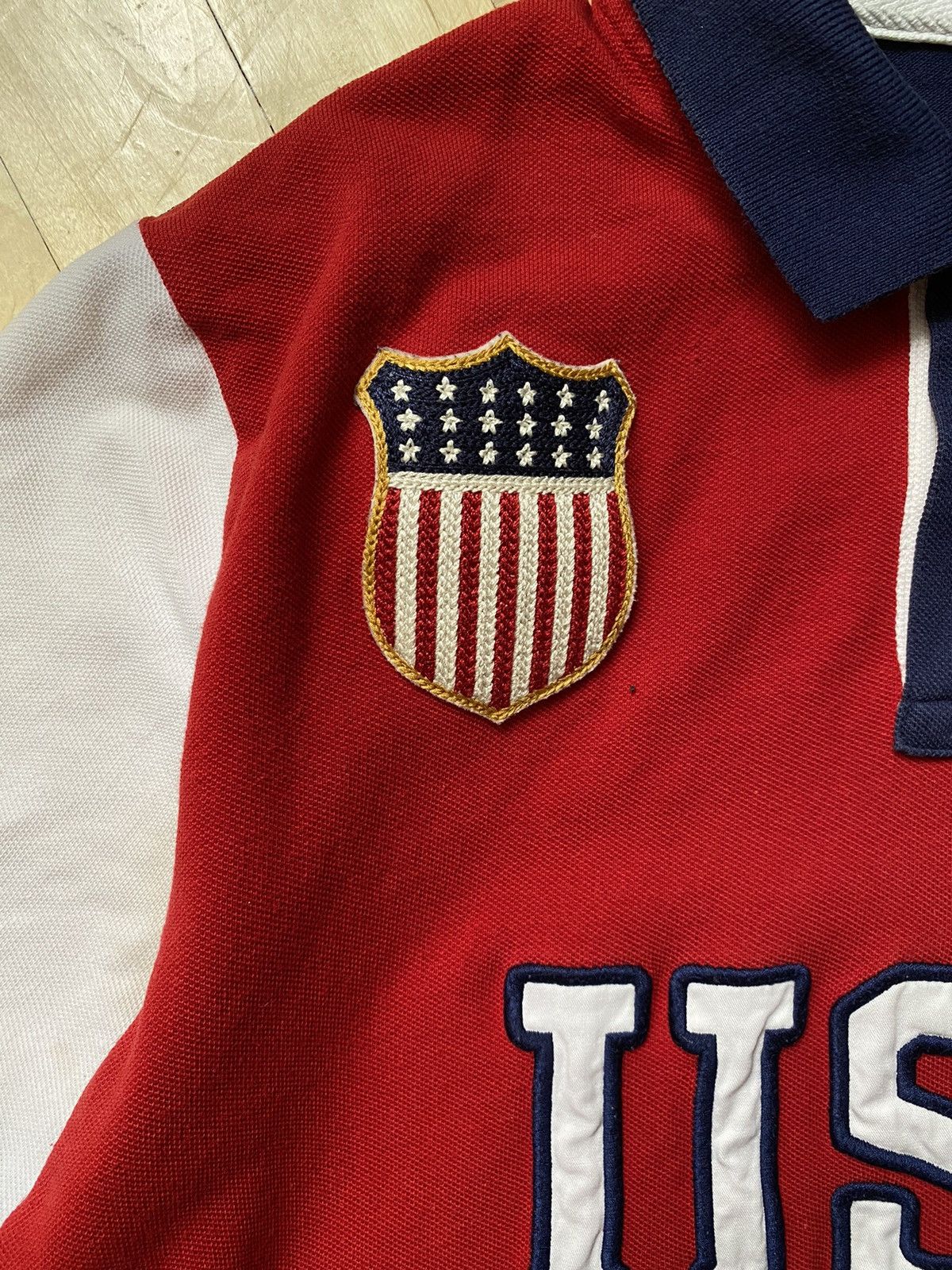 Polo Ralph Lauren × Vintage Polo Ralph Lauren Big Logo USA Very Rare Size US S / EU 44-46 / 1 - 6 Thumbnail