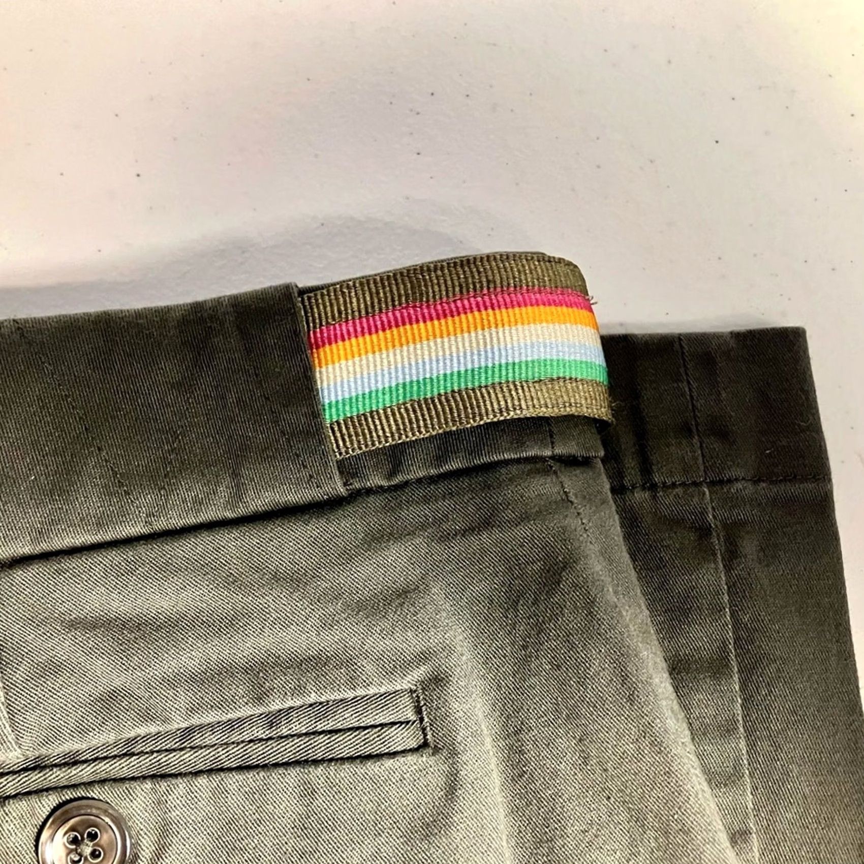 Vintage VINTAGE Birdie Gray Flat Front Ankle Pants Women’s Size 2 Cotton Spandex Cropped Golf Retro 90s/2000s Womens Size 26" / US 2 / IT 38 - 6 Thumbnail