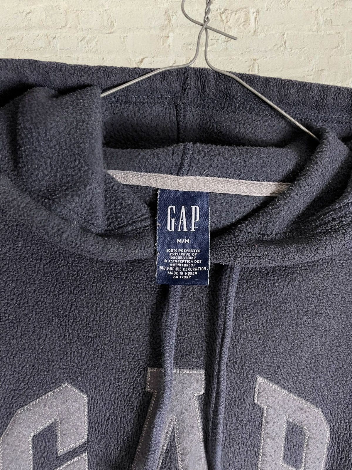 Gap GAP Big Logo Kanye Deep Pile Sherpa Fleece Hoodie Size US M / EU 48-50 / 2 - 4 Thumbnail