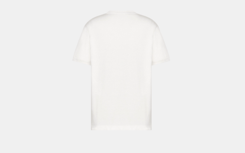 Dior o1w1db10525 493J64 Relaxed-Fit T-Shirt in White Size US S / EU 44-46 / 1 - 2 Thumbnail