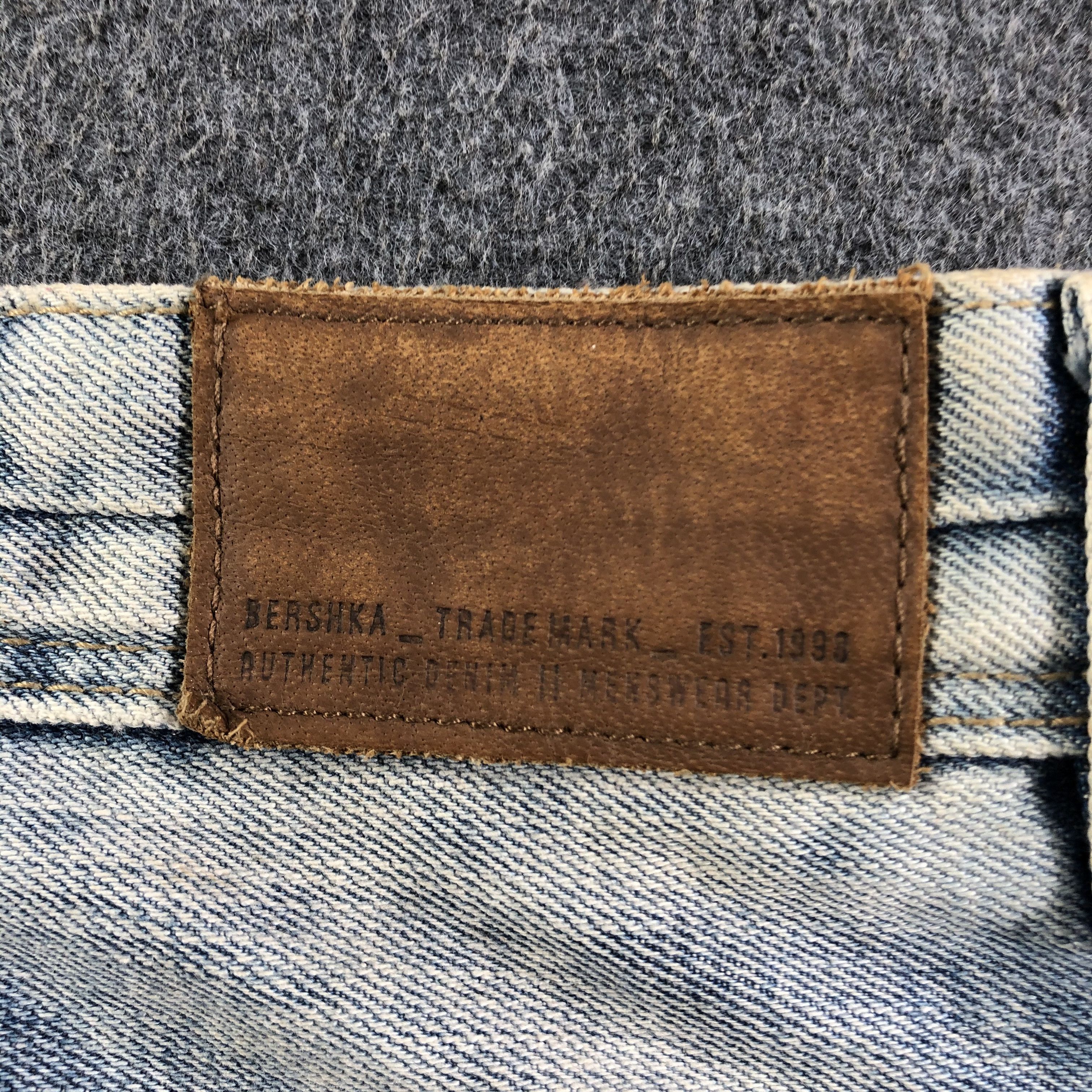 Bershka Bershka Jeans Acid Wash Slim Fit Denim -J2816 Size US 34 / EU 50 - 5 Thumbnail