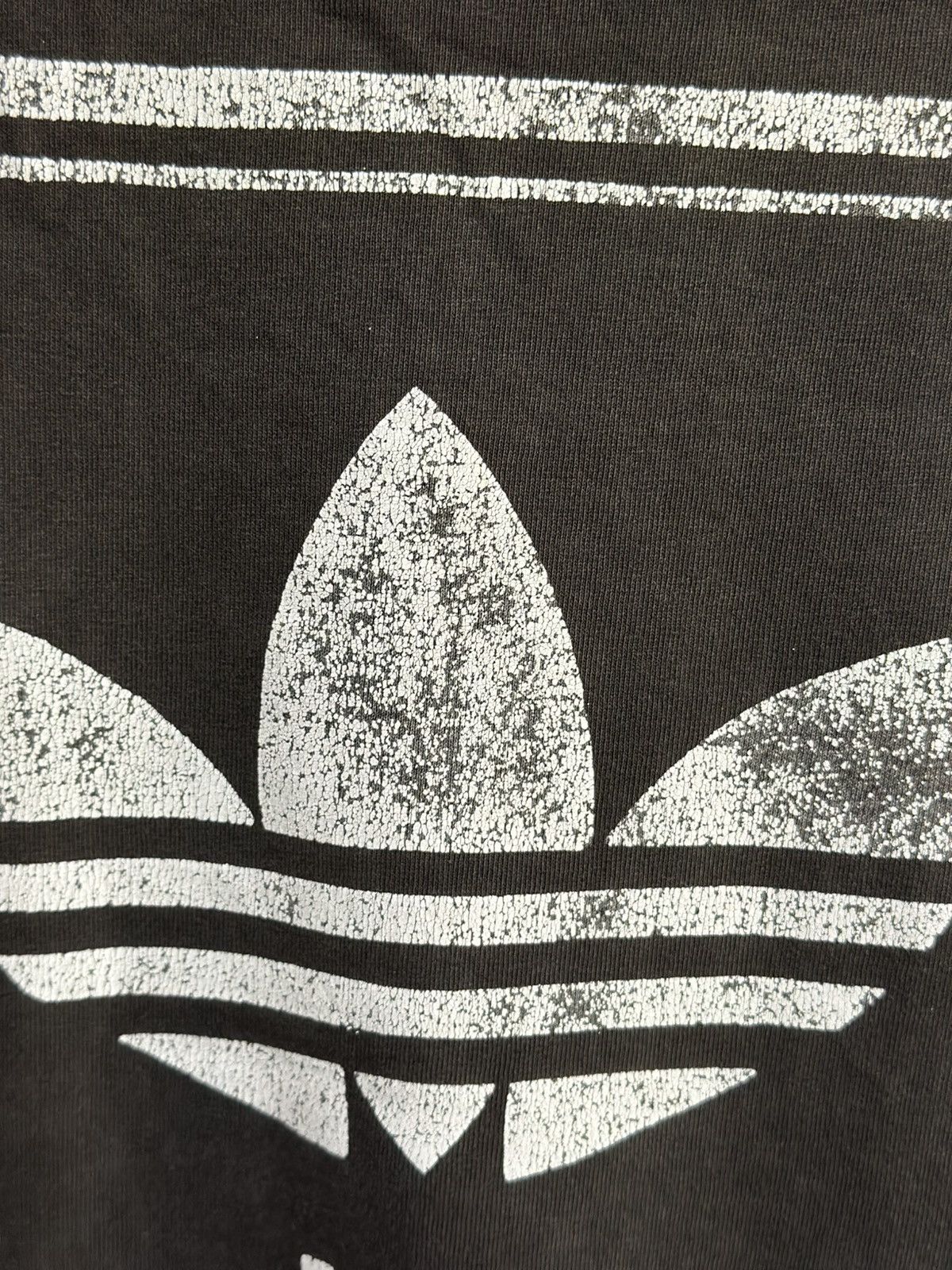 Adidas Thrashed Vintage 90s Adidas Raptees Big Logo Sun Faded Tee Size US M / EU 48-50 / 2 - 7 Thumbnail