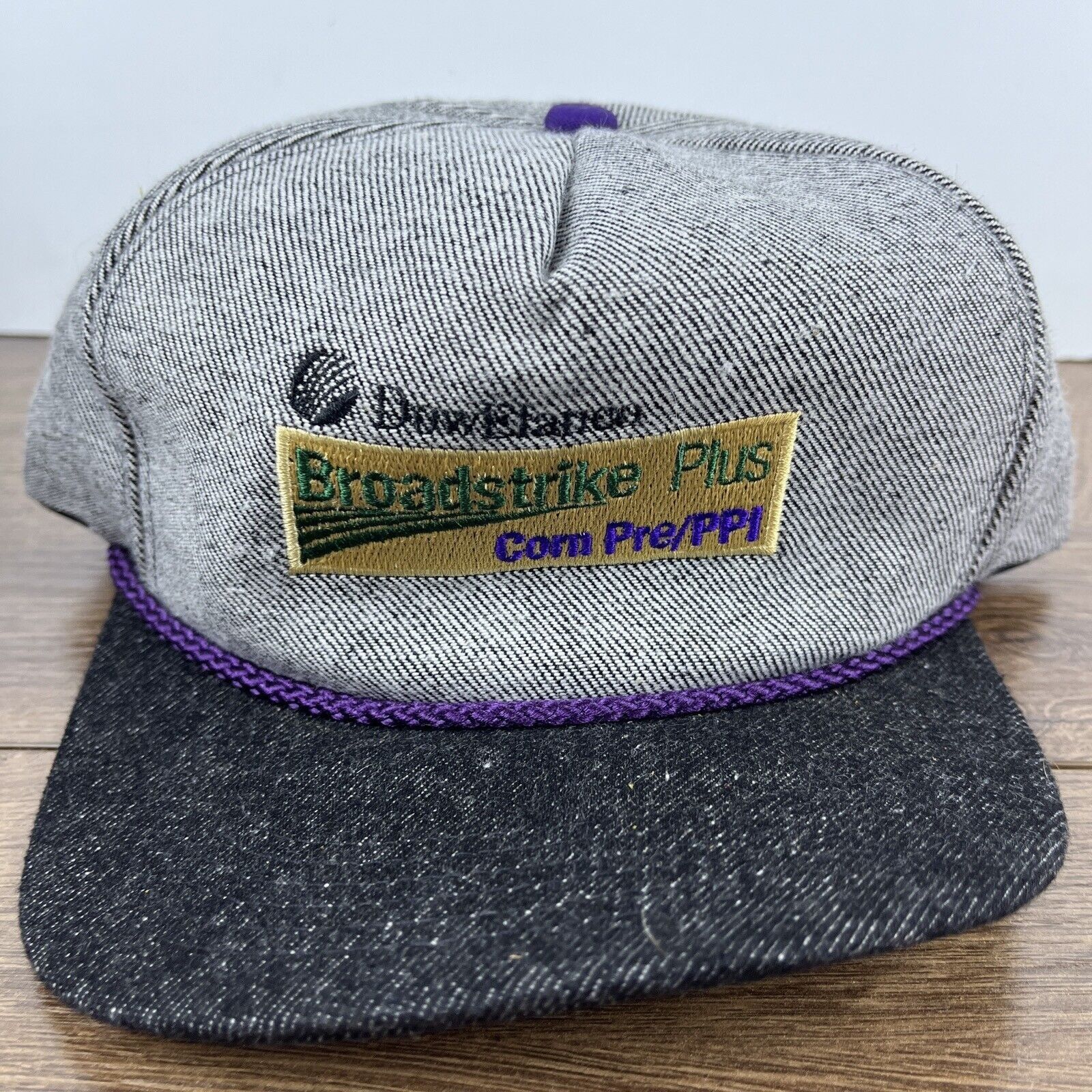 Other Broadstrike Plus Corn Hat Gray Snapback Hat Adjustable Adult Size ONE SIZE - 5 Thumbnail
