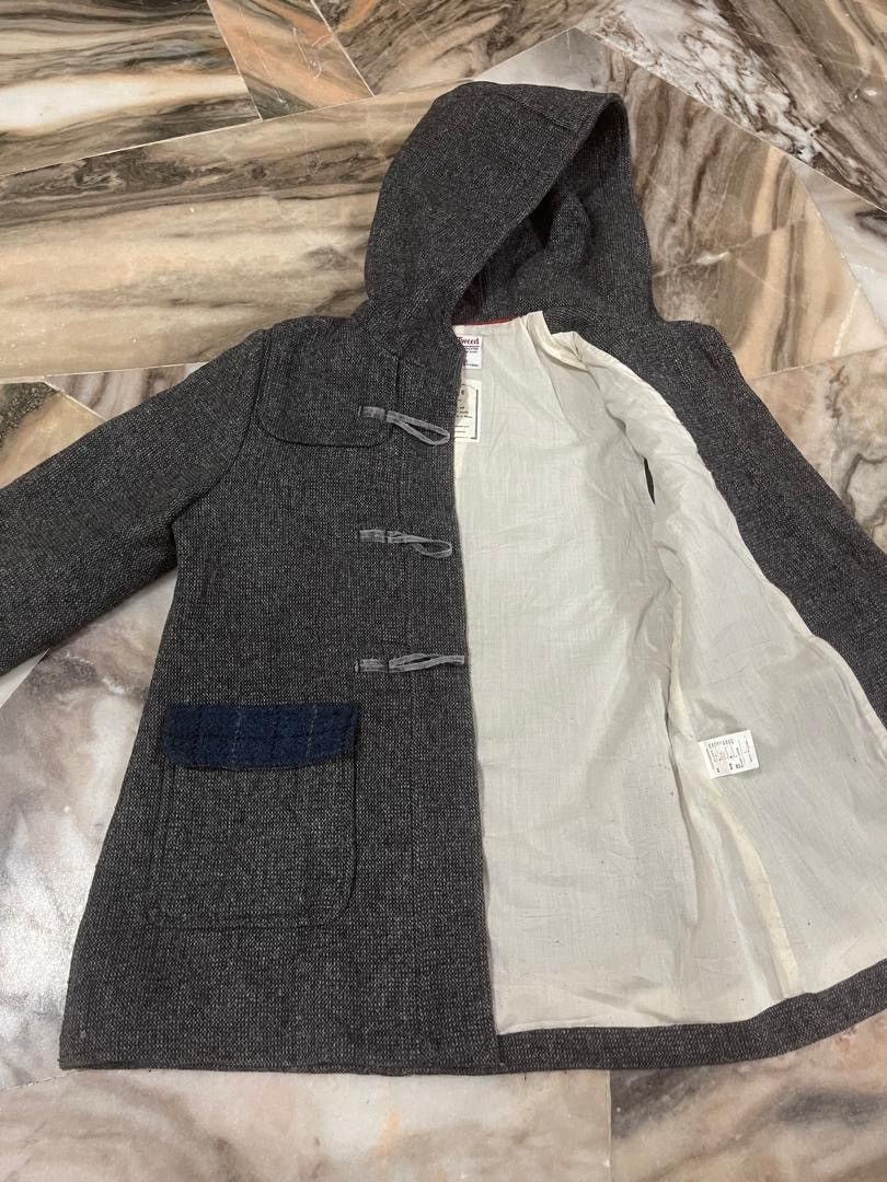 Harris Tweed Harris Tweed Wool Hooded Jacket Size L / US 10 / IT 46 - 10 Thumbnail