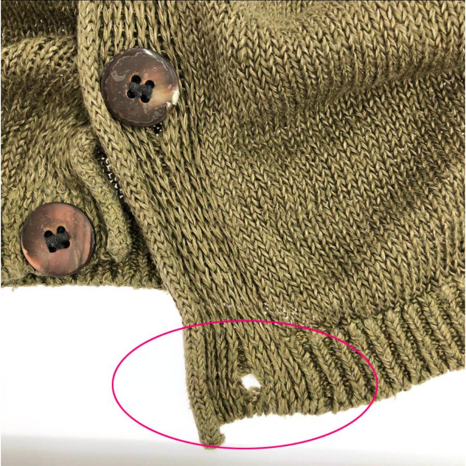 Inis Meain INIS MEAIN Long-Sleeve Cardigan Linen Silk Blend Size US S / EU 44-46 / 1 - 5 Thumbnail
