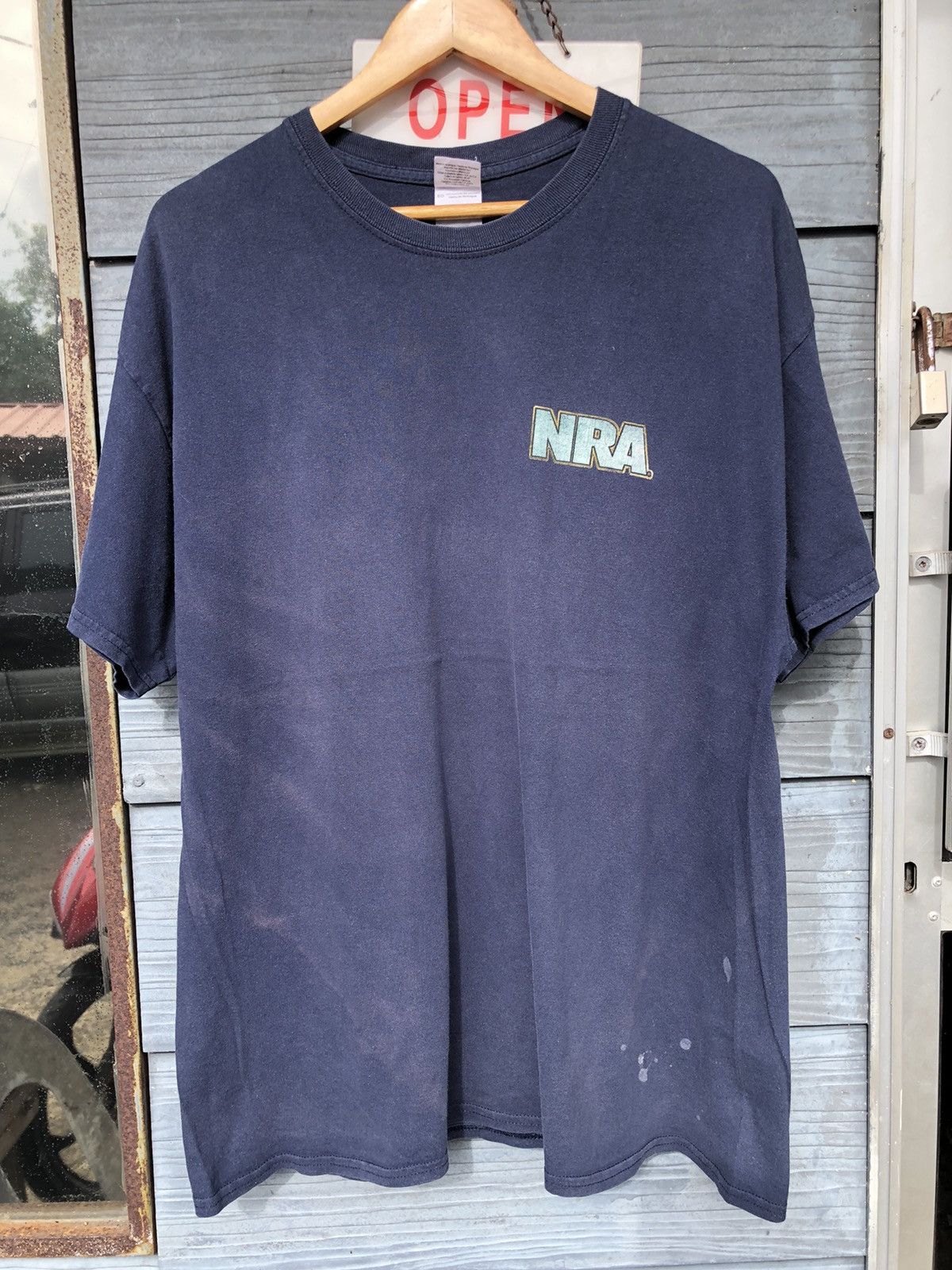Japanese Brand × RIFLE × Vintage 🔥Vintage Y2K🔥National Rifle Association Backhit Tshirt Size US XL / EU 56 / 4 - 9 Thumbnail