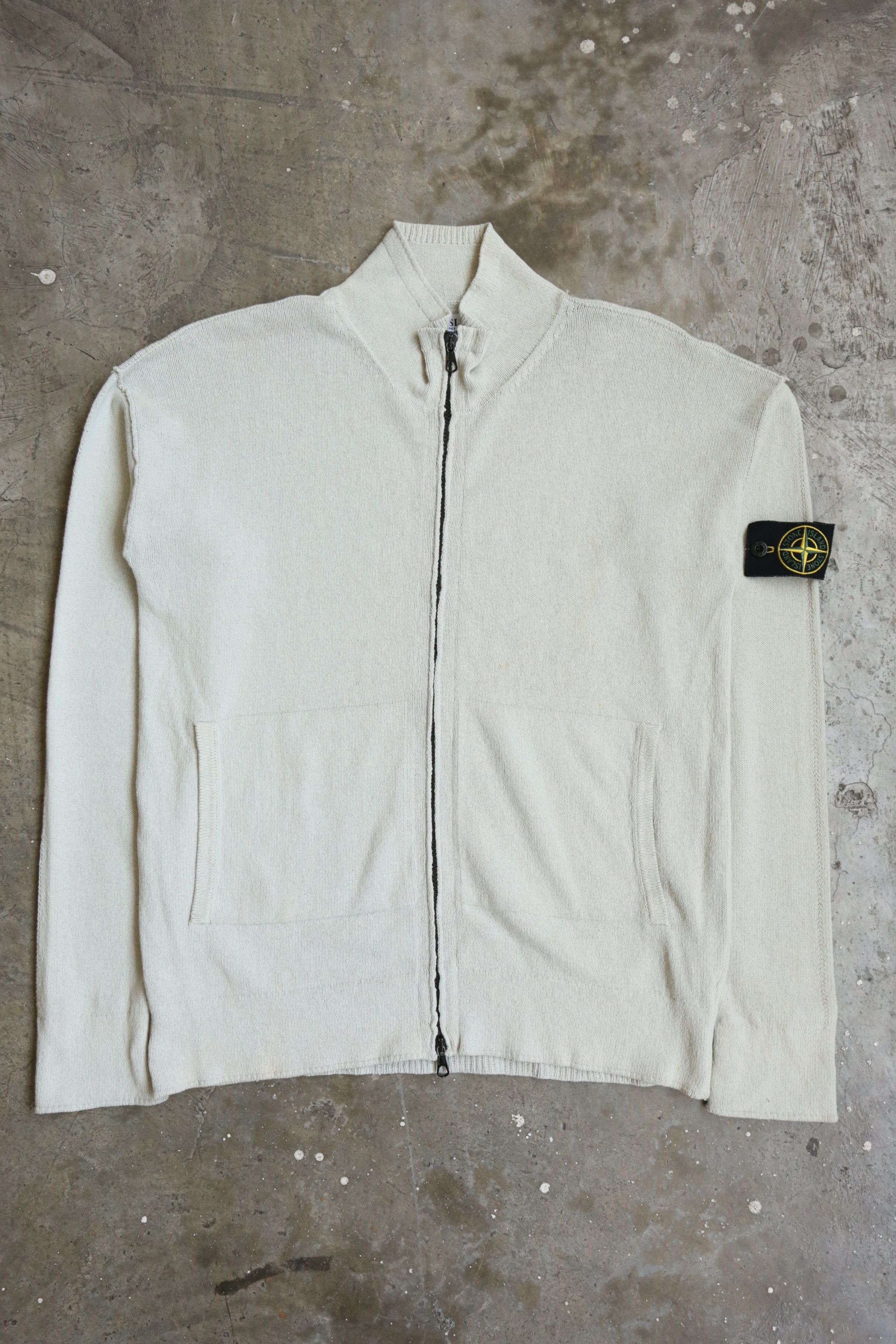 Stone Island Stone Island - S/S 06 - Zip Knit Jacket Size US L / EU 52-54 / 3 - 1 Thumbnail