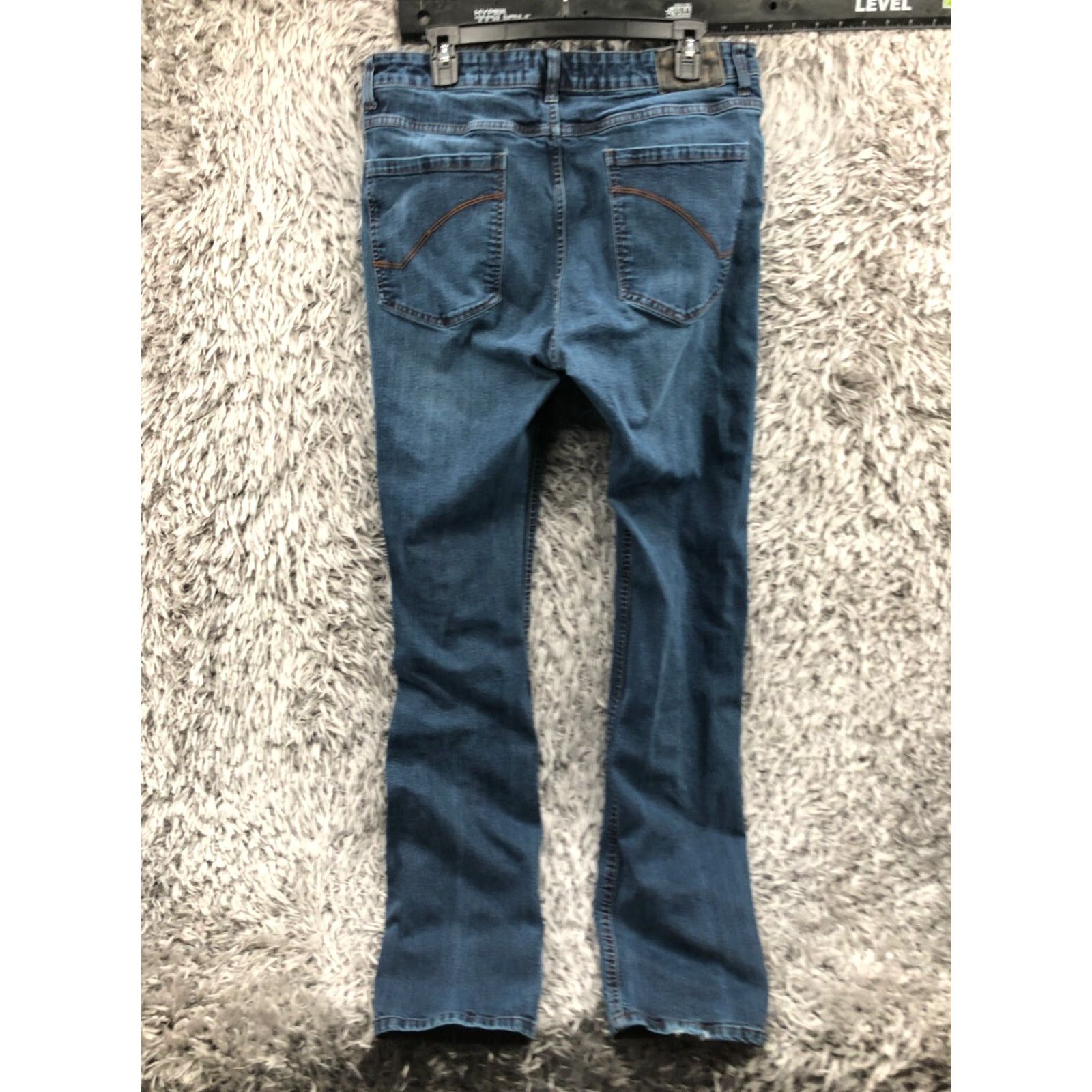 Ring Of Fire Ring of Fire Jeans Slim Straight 36x36 Mens Mid Wash Blue Jeans Slim Regular 36 Size US 36 / EU 52 - 5 Thumbnail