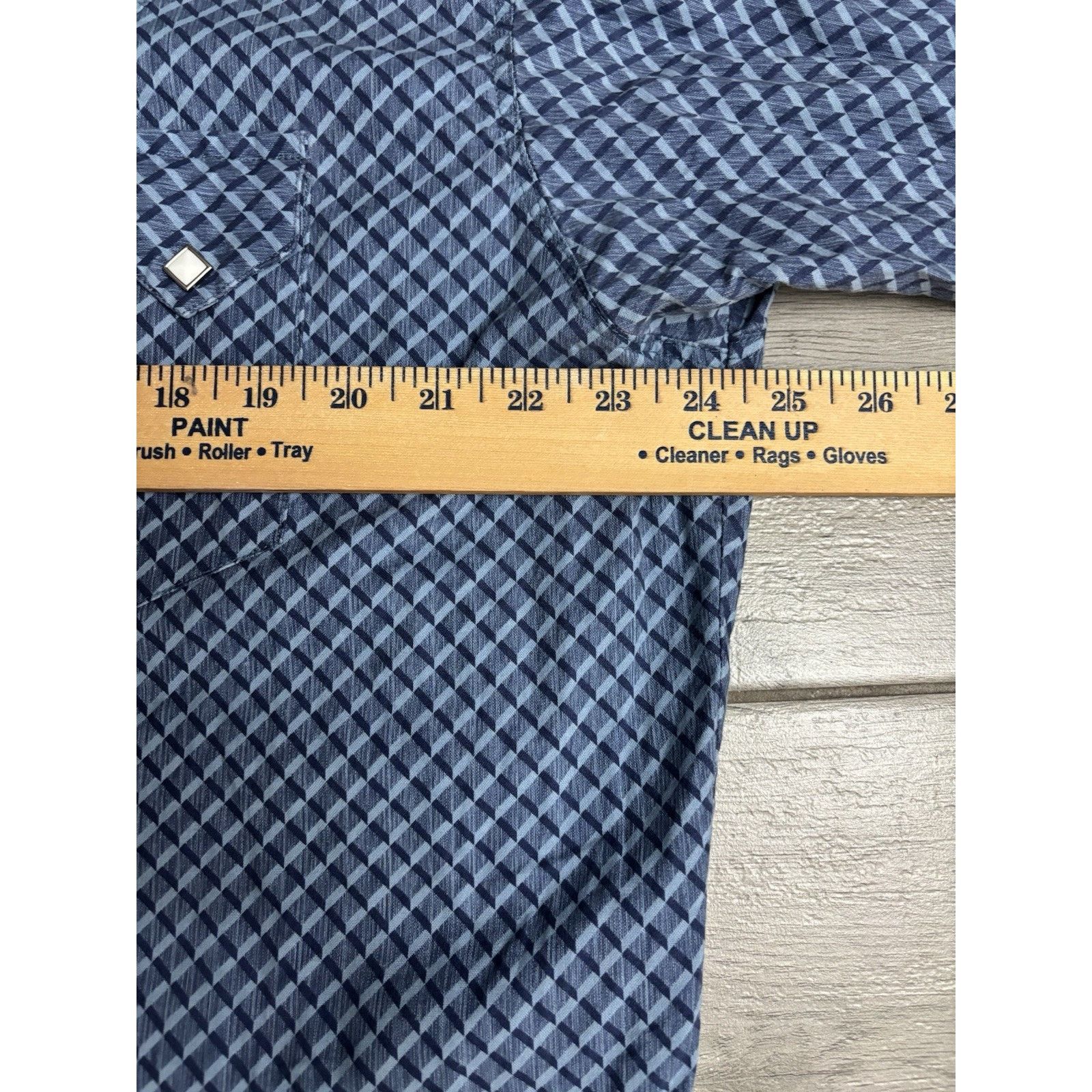 Rockmount Ranch Wear Vtg Rockmount Ranch Wear Western BlueDiamond Snap XL TruWest Size US XL / EU 56 / 4 - 5 Thumbnail