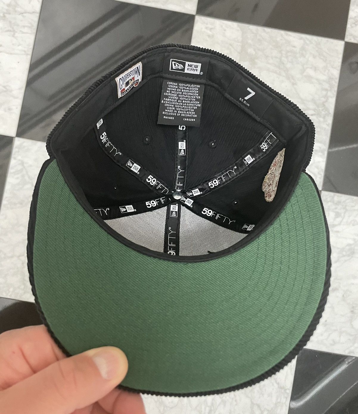 New Era 🔥 Exclusive Angels All Corduroy fitted size 7 Size ONE SIZE - 4 Thumbnail