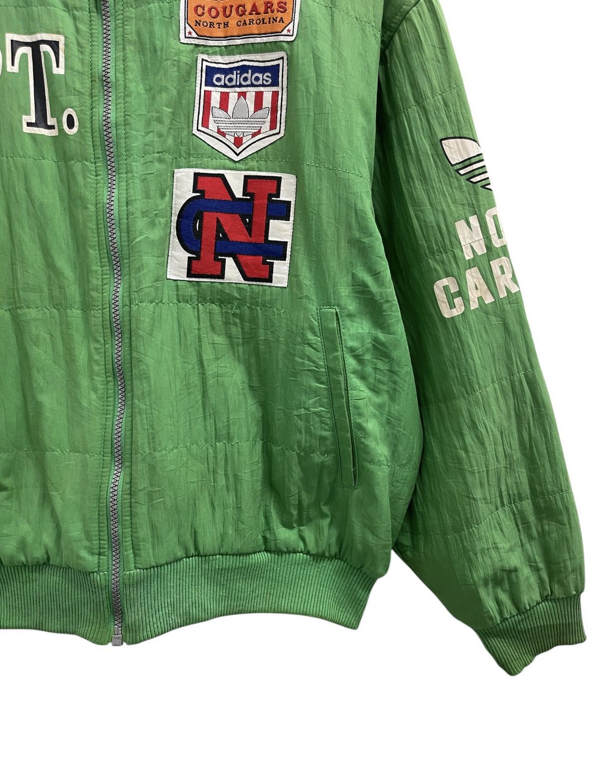 Adidas Vintage Adidas Patches Bomber Jacket Size US M / EU 48-50 / 2 - 10 Thumbnail