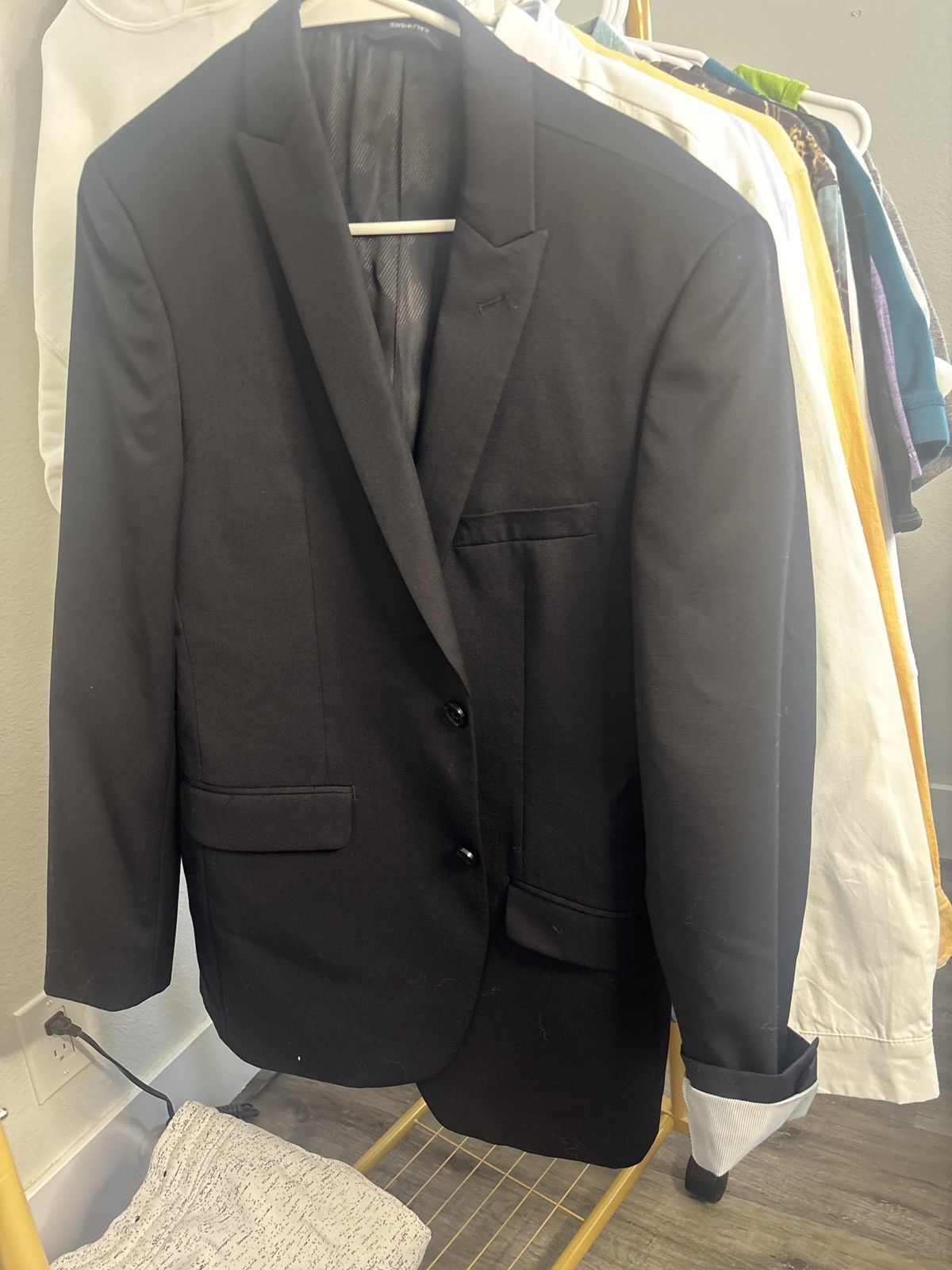 Bar III Bar lll Men’s Black Suit Jacket Size 40R - 3 Thumbnail