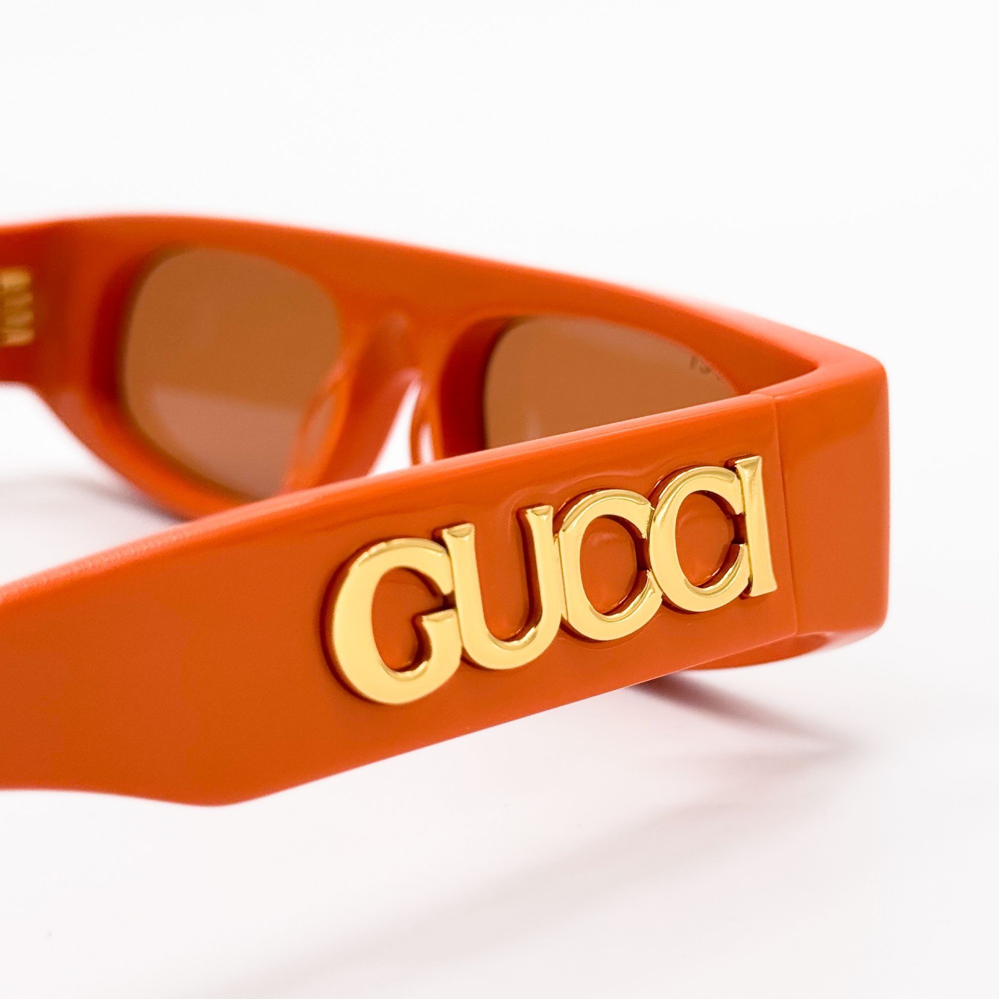 Gucci NEW GUCCI SUNGLASSES GG1771S 007 ORANGE WOMEN EYEWEAR GUCCI Size ONE SIZE - 5 Thumbnail
