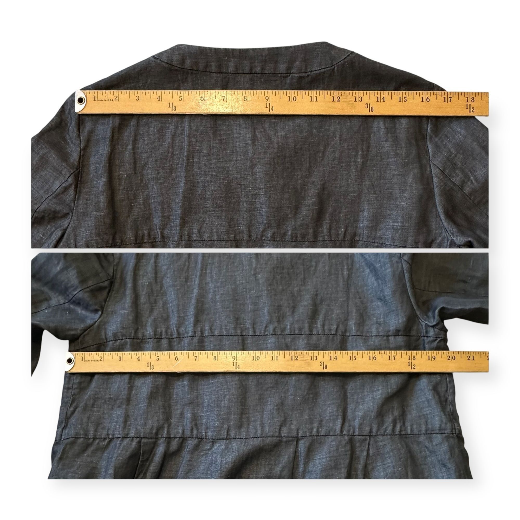 Weekend Max Mara Weekend Max Mara Linen Cotton Jacket EU42/US12 Size XL / US 12-14 / IT 48-50 - 14 Thumbnail