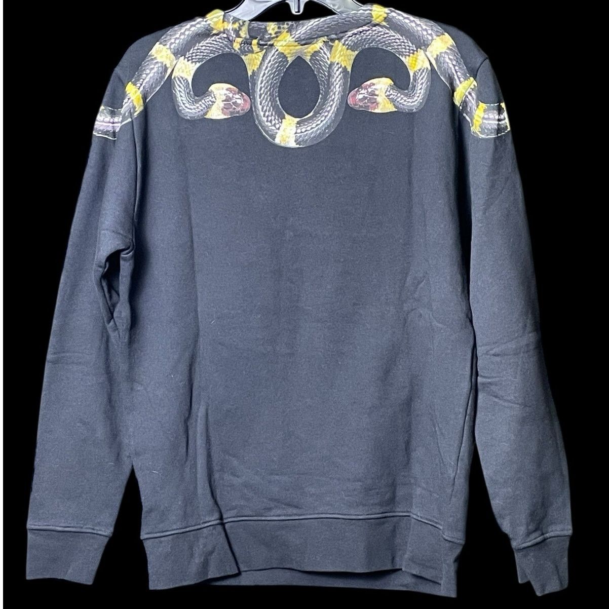 Marcelo Burlon Marcelo Burlon Snake Print Long Sleeve Crewneck Sweatshirt Size US XS / EU 42 / 0 - 2 Thumbnail