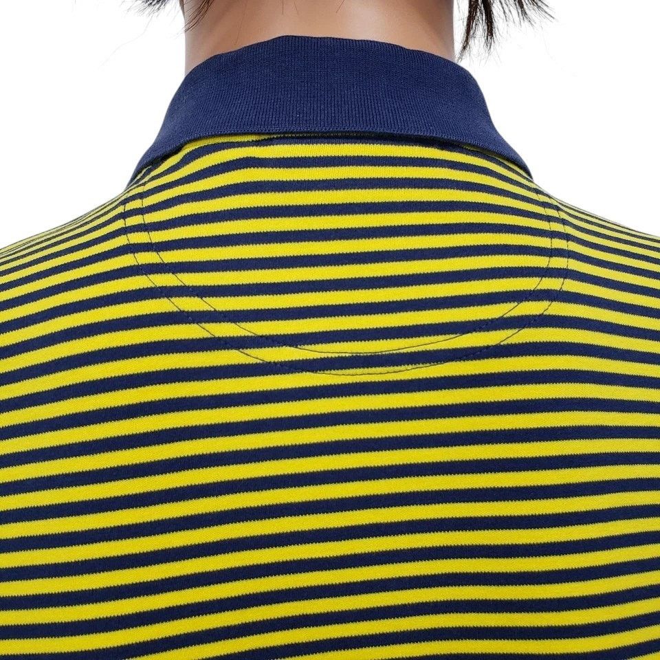 Bobby Jones Bobby Jones Polo Peruvian Pima Cotton Golfer Placket Striped Size US M / EU 48-50 / 2 - 10 Thumbnail