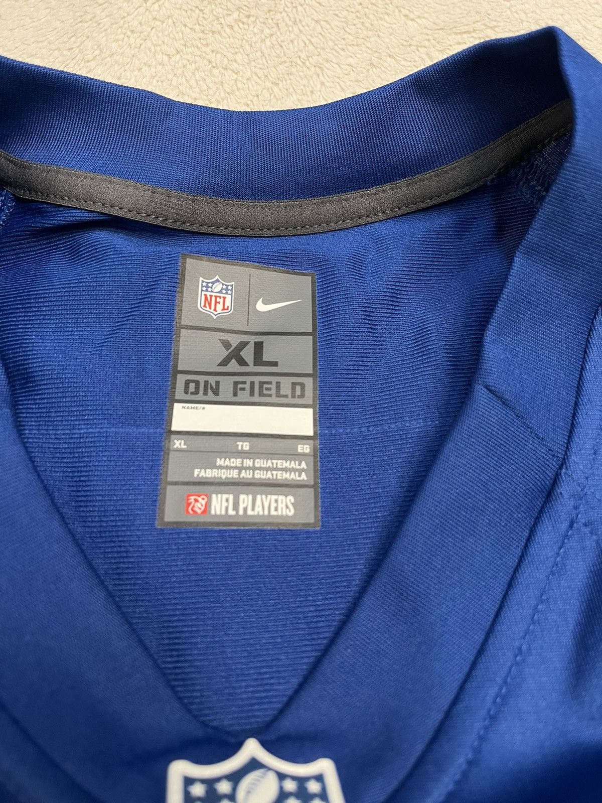 Nike Nike NFL On Field Indianapolis Colts Jacoby Brissett Jersey Size US XL / EU 56 / 4 - 7 Thumbnail