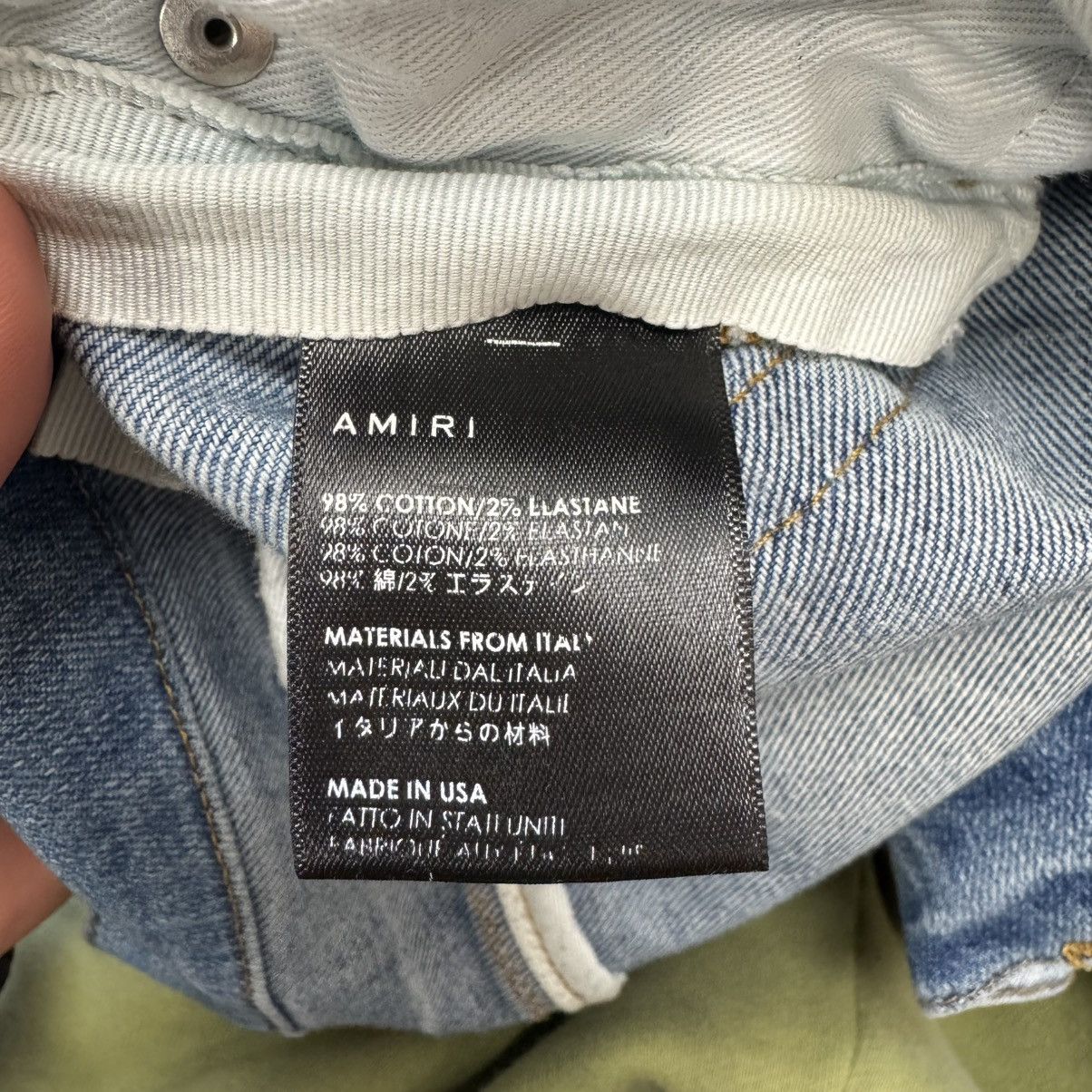 Amiri Amiri Thrasher Jeans Clay Indigo Size US 36 / EU 52 - 6 Thumbnail