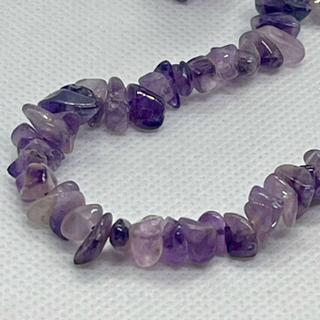 Other Beautiful Vintage Genuine Amethyst Chip Necklace Womens Size ONE SIZE - 4 Thumbnail