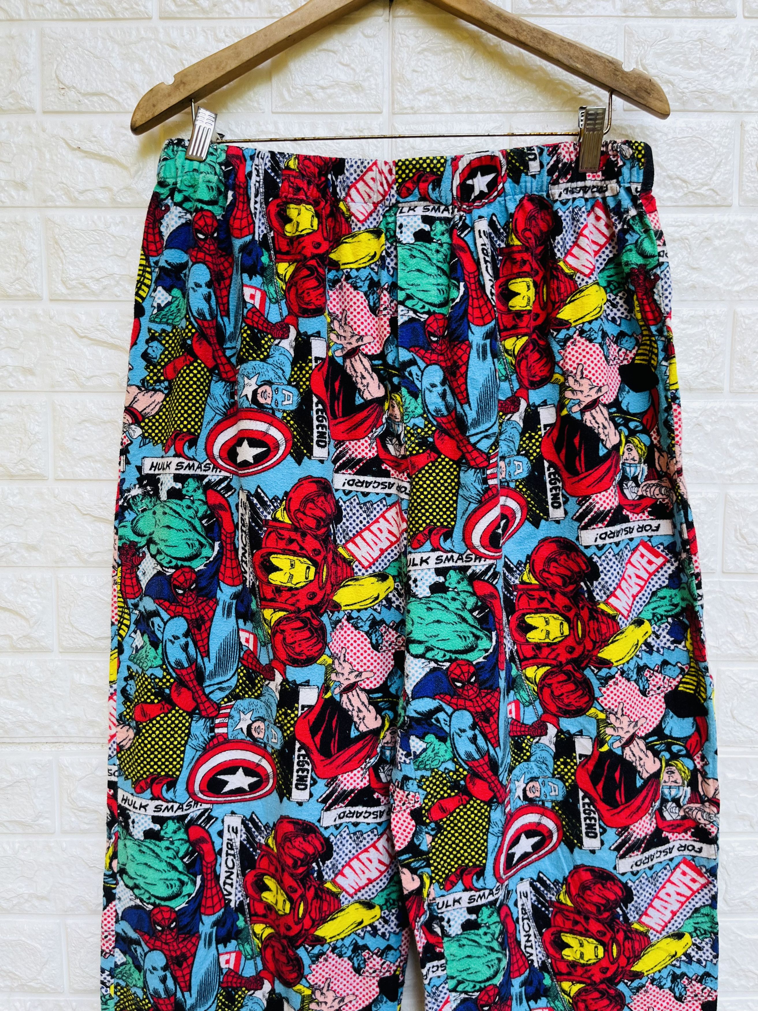 Japanese Brand × Marvel Comics × Vintage Vintage Marvel Comics Pajama Japanese Designer Fashion Style Size US 34 / EU 50 - 3 Thumbnail