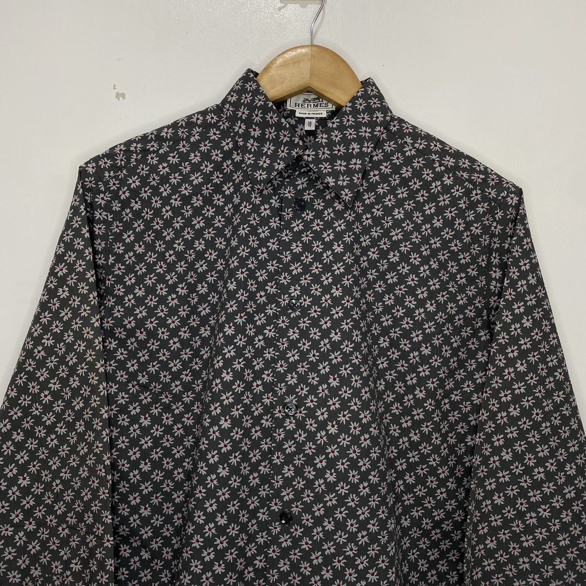 Hermes Hermes Button Down Shirt Size US M / EU 48-50 / 2 - 2 Thumbnail