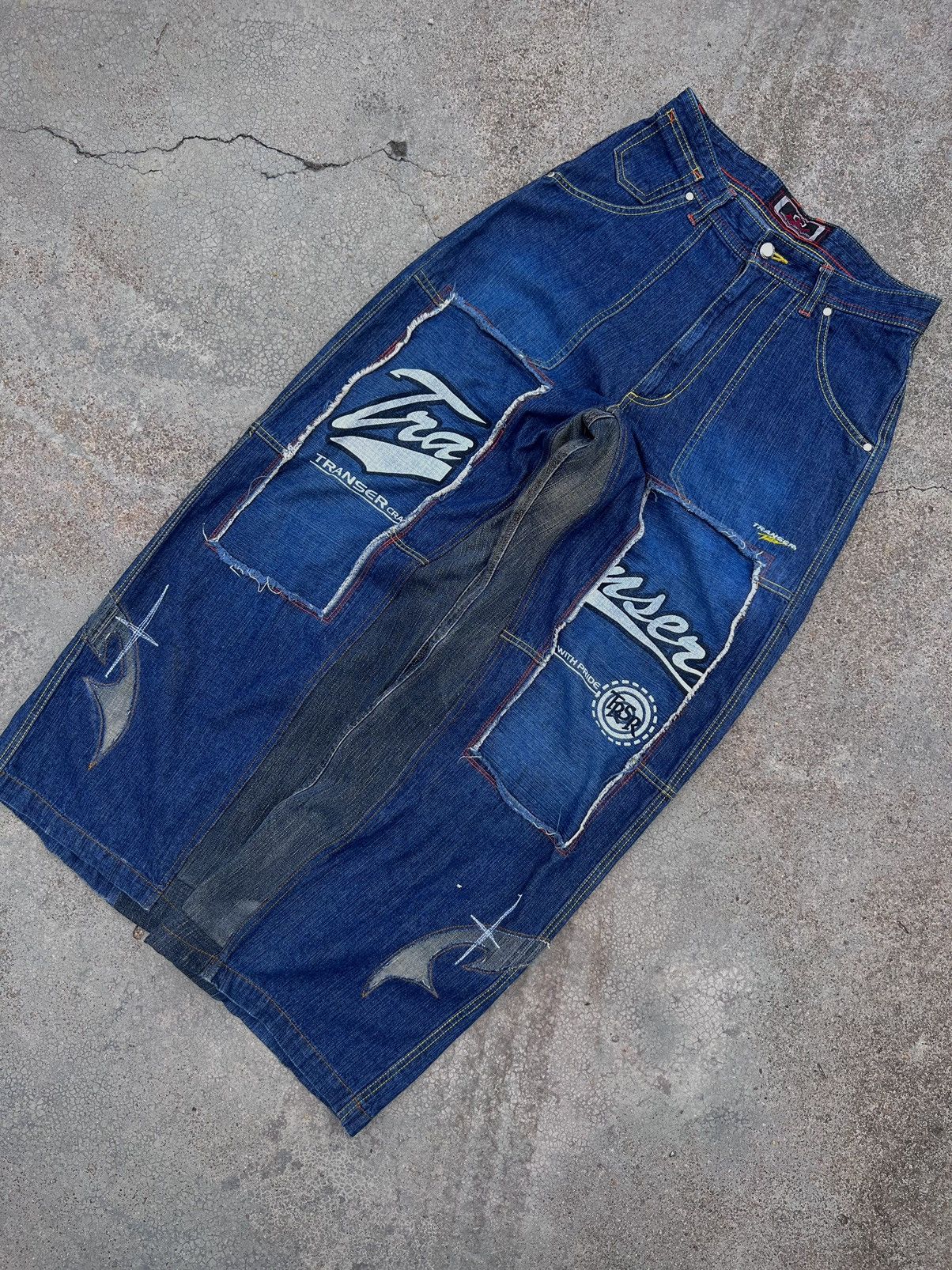 Other SEPTEMBER WORKS PROTOTYPE E02 REWORKED WIDE LEG Size US 32 / EU 48 - 2 Thumbnail