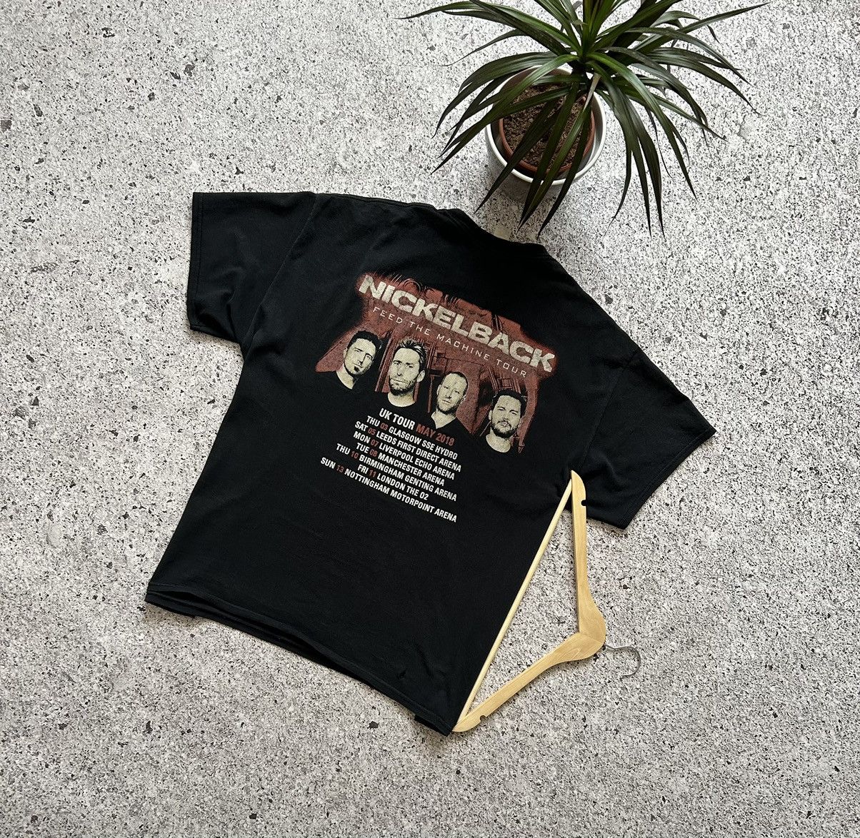 Band Tees Nickelback Feed The Machine UK Tour May 2018 T-Shirt Size US XXL / EU 58 / 5 - 2 Thumbnail
