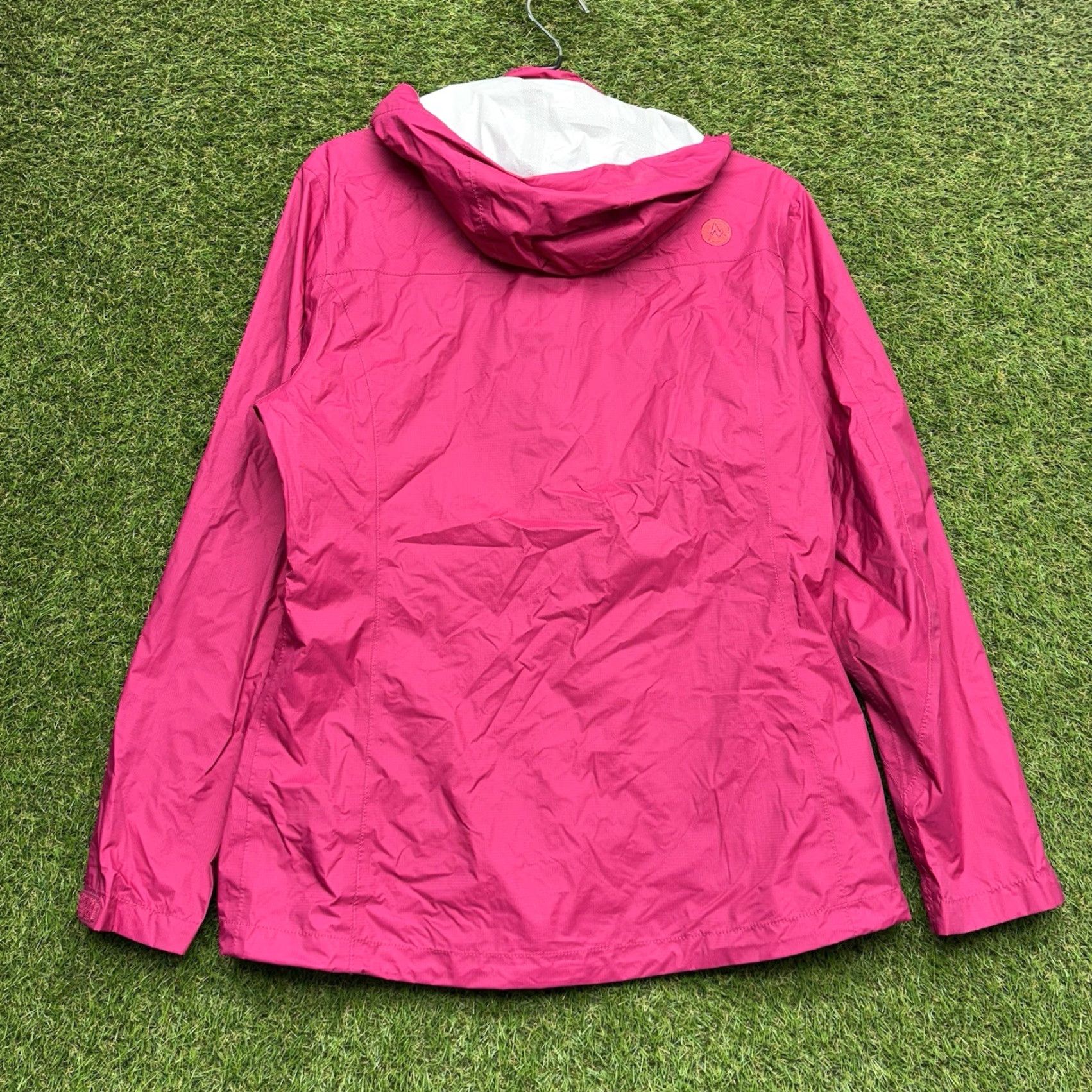 Marmot Marmot Jacket Womens Medium Pink Hooded Puffer Coat Outdoors Shell Rain Hiking Size M / US 6-8 / IT 42-44 - 2 Thumbnail