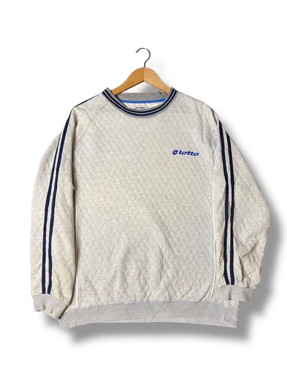 Japanese Brand × Lotto Sport × Vintage LOTTO SPORT Crewneck Pullover Sweater (120) Size US S / EU 44-46 / 1 - 1 Thumbnail