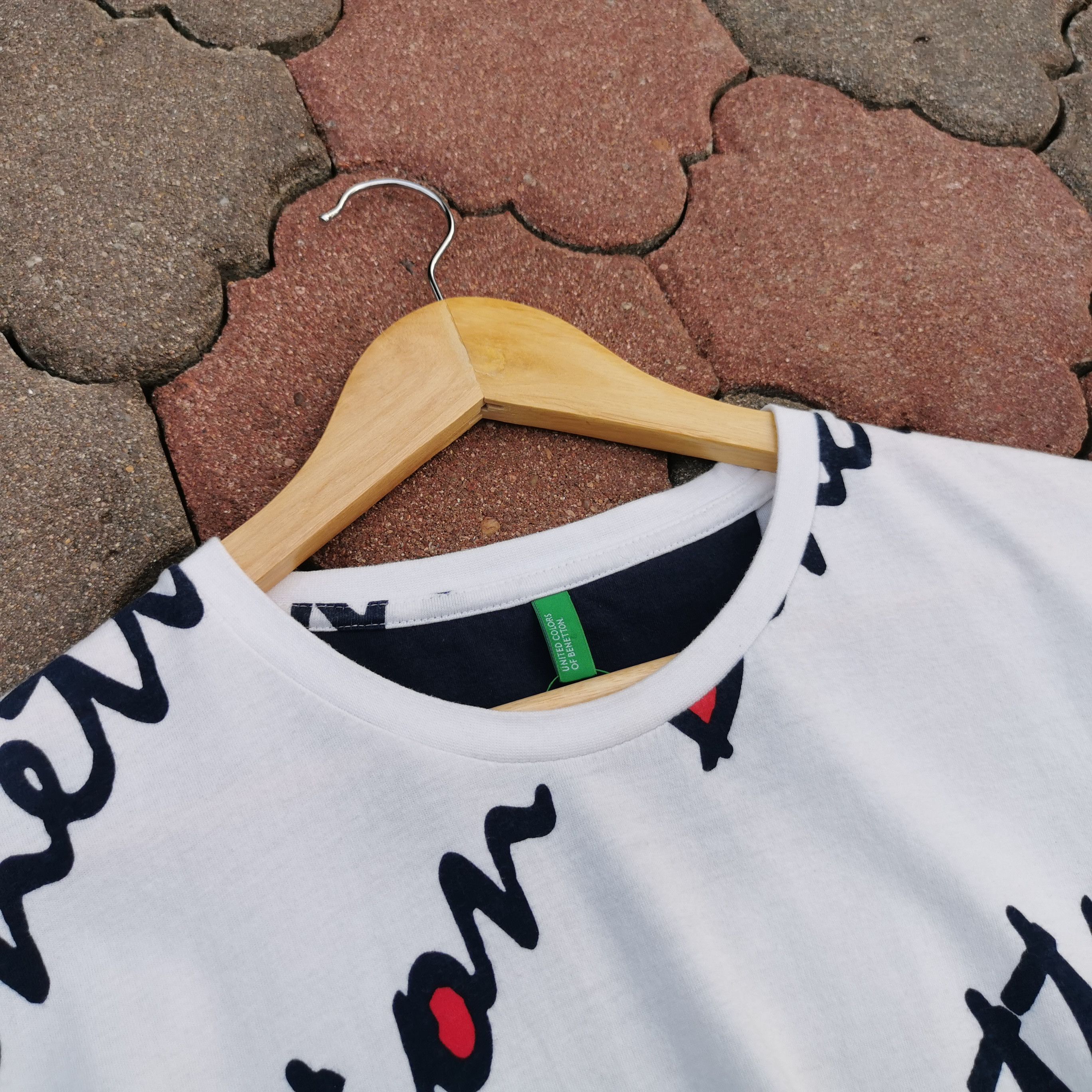 Champion × United Colors Of Benetton United Colors of Benetton Champion Logo Style T-shirt Size US L / EU 52-54 / 3 - 4 Thumbnail