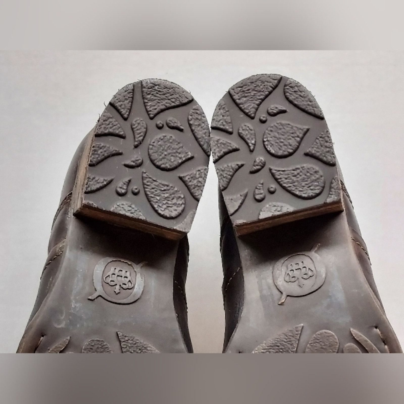Born Born Womens Brown Mohan Leather Slip On Ankle Boots Size 6.5 Size US 6.5 / IT 36.5 - 11 Thumbnail