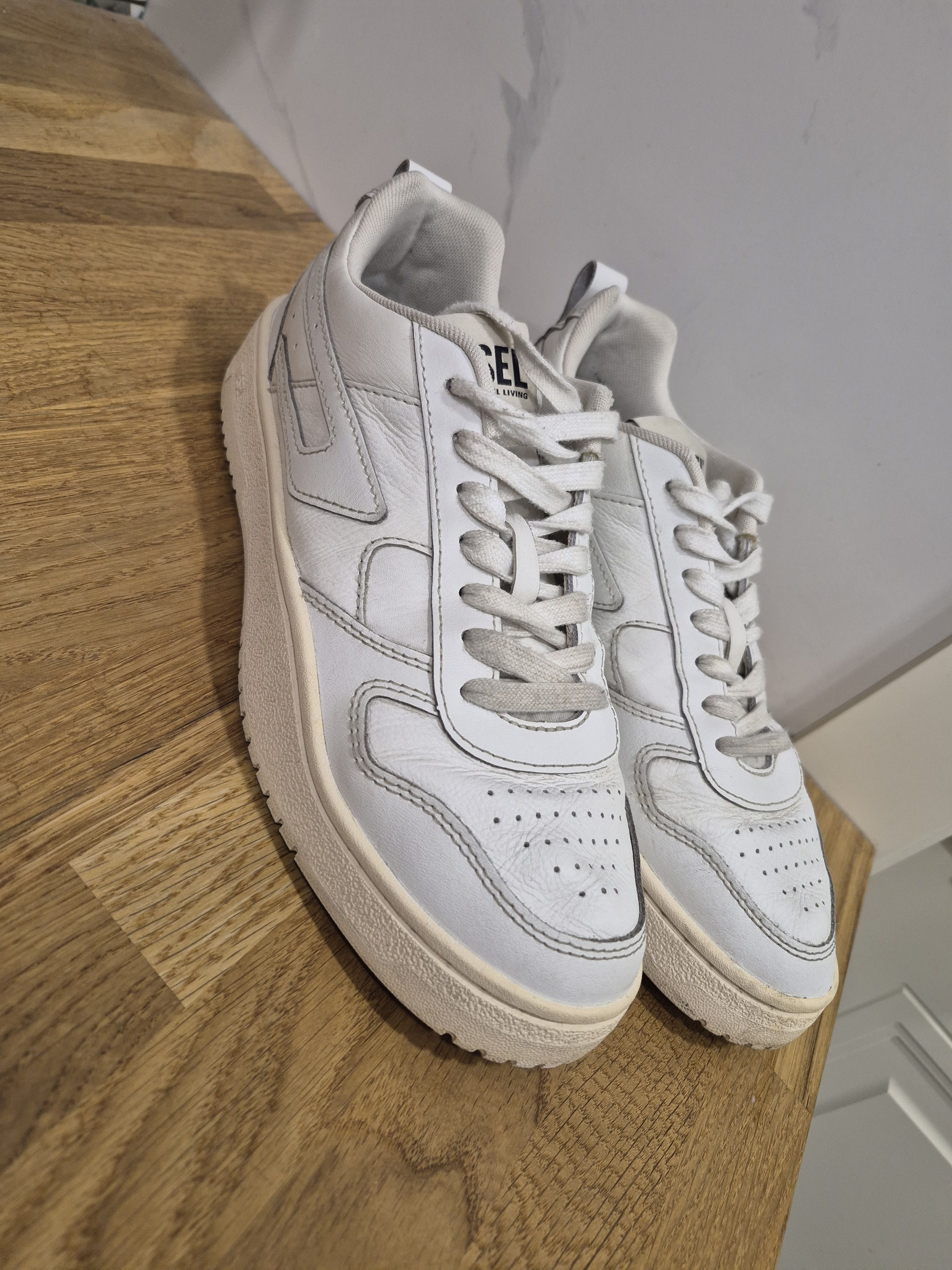 Diesel Diesel S-Ukiyo V2 leather sneakers Size US 9 / EU 42 - 3 Thumbnail