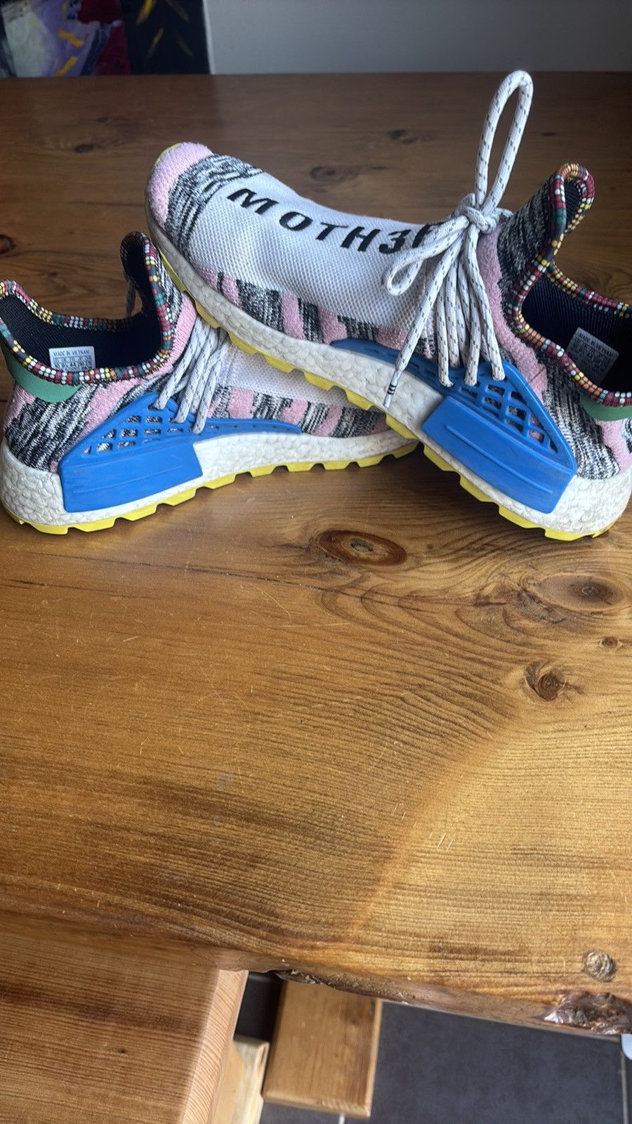 Adidas × Pharrell Adidas Pharrell Williams Solar Hu NMD MOTH3R L4ND Size 10 Size US 10 / EU 43 - 5 Thumbnail