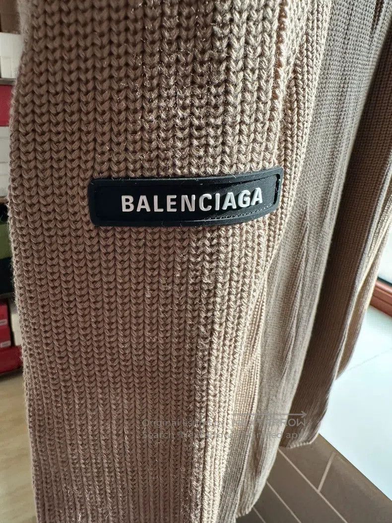 Balenciaga Balenciaga Letter Logo Fake Two-Piece Knit Sweater T-Shirt Size US M / EU 48-50 / 2 - 4 Thumbnail