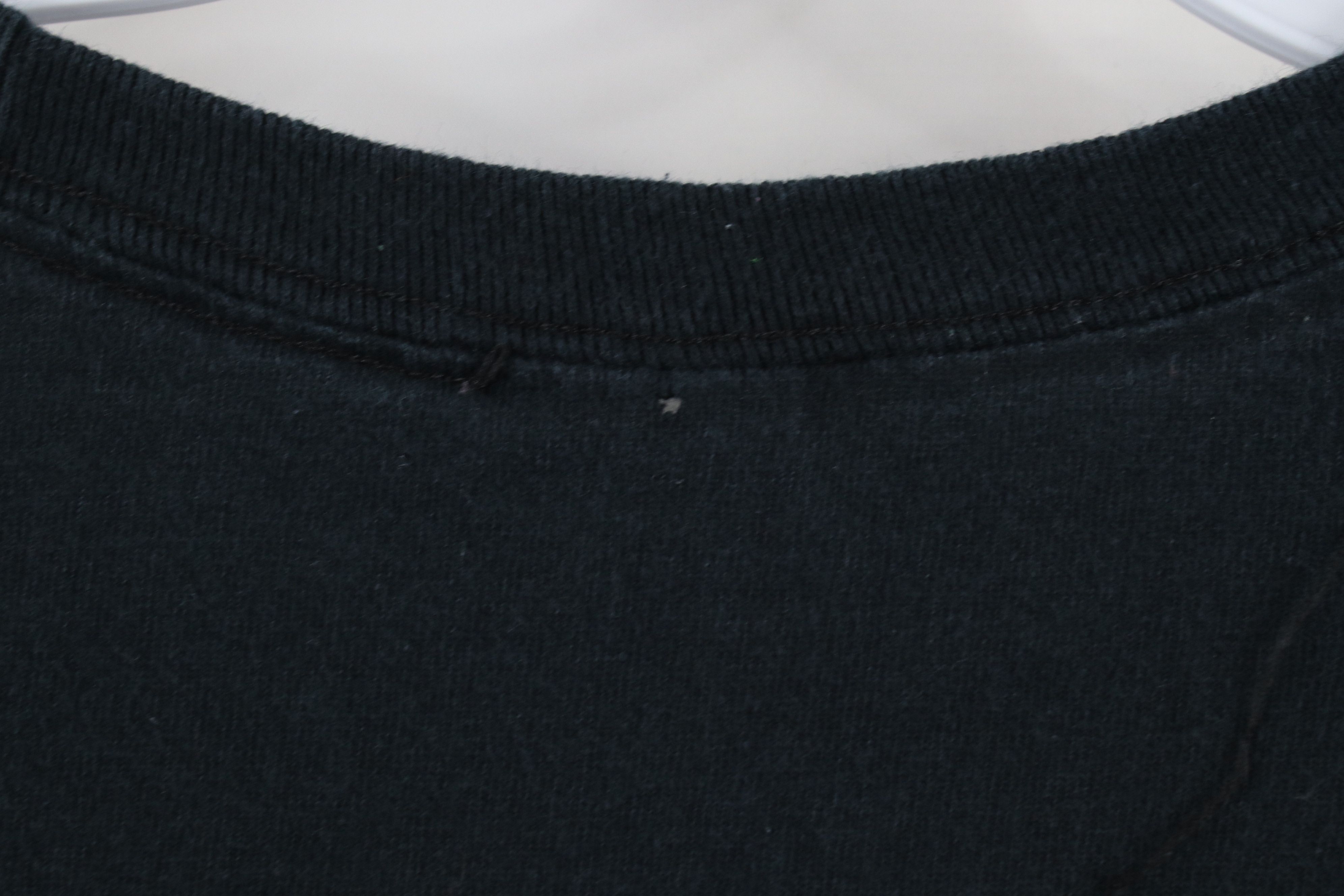 Vintage Vintage 90s Streetwear Long Sleeve T-Shirt Black Cotton Size US XL / EU 56 / 4 - 7 Thumbnail