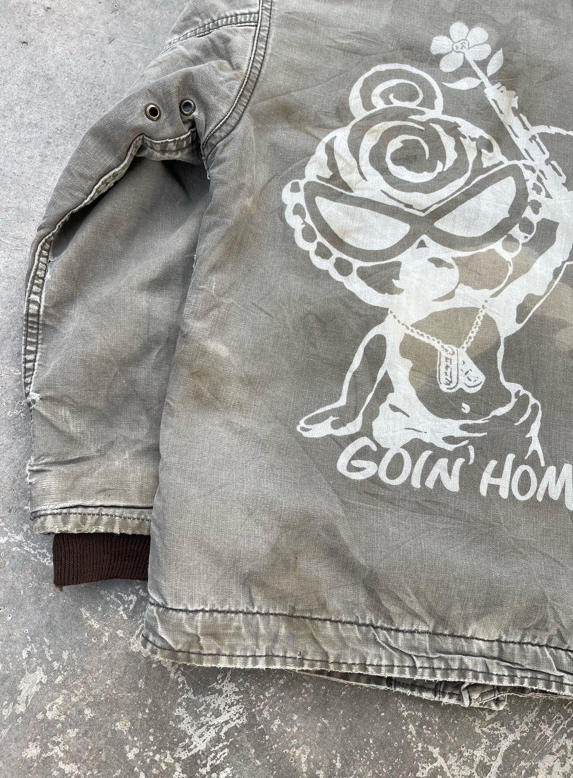 Hysteric Glamour 🔥Vintage Hysteric Glamour Faded Jacket For Kids Size US XXS / EU 40 - 9 Thumbnail