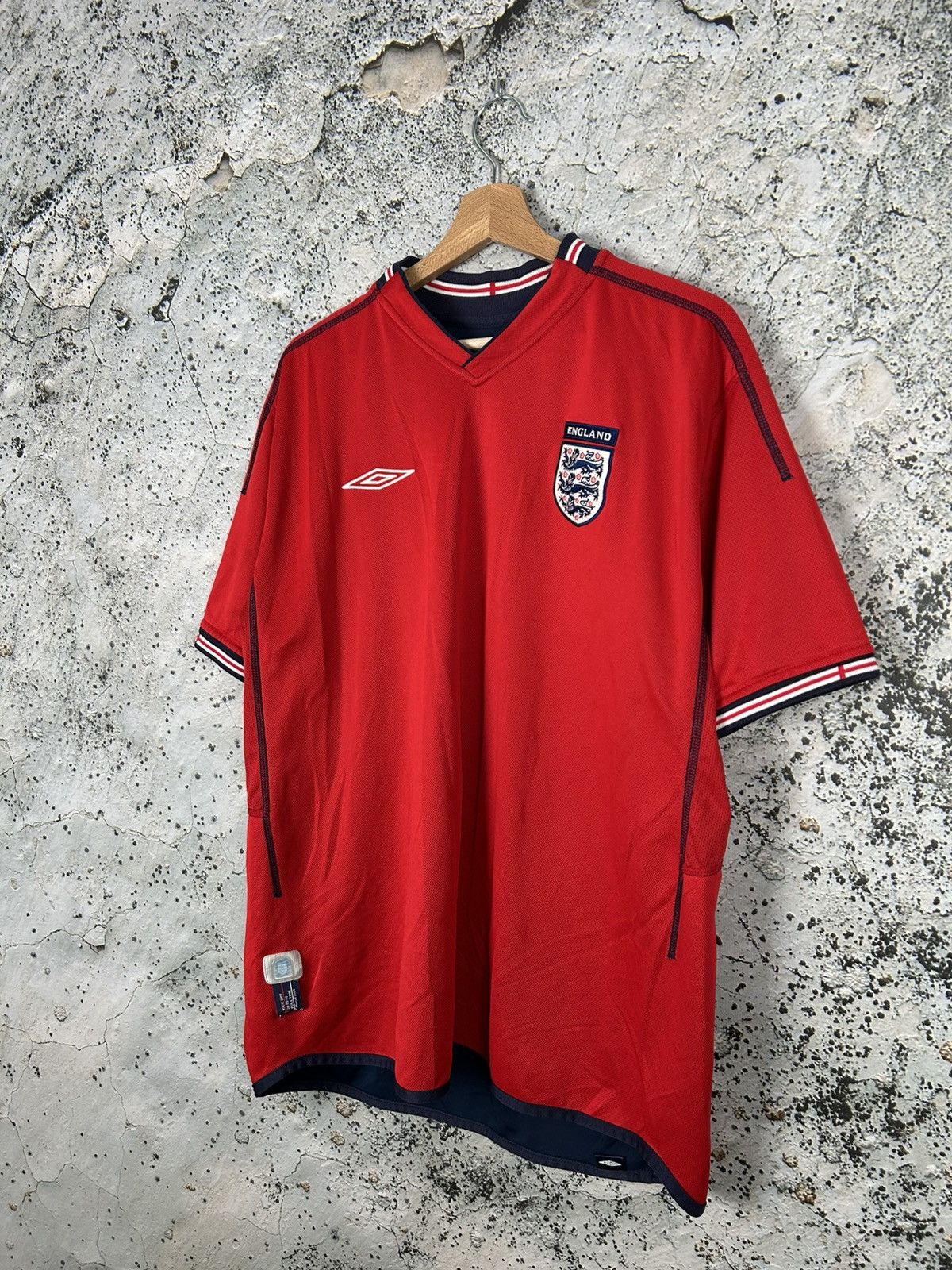 Umbro Vintage England 2004 Reversible Soccer Jersey Football Size US L / EU 52-54 / 3 - 3 Thumbnail