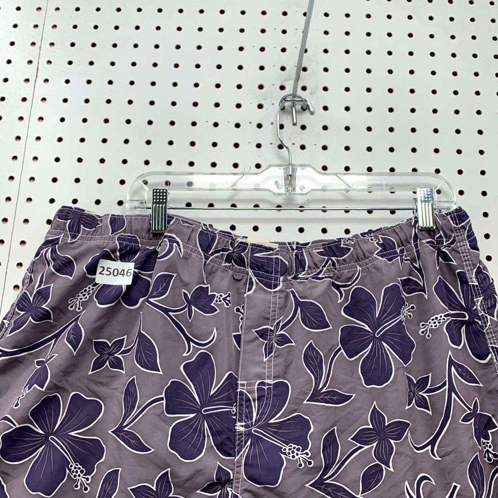 Ron Jon Surf Shop VINTAGE Ron Jon Surf Shop Swim Trunks Blue Floral Graphic Men Large 37x4.5 Adult Large Blue Floral Trunks Mens Size US 33 - 2 Thumbnail
