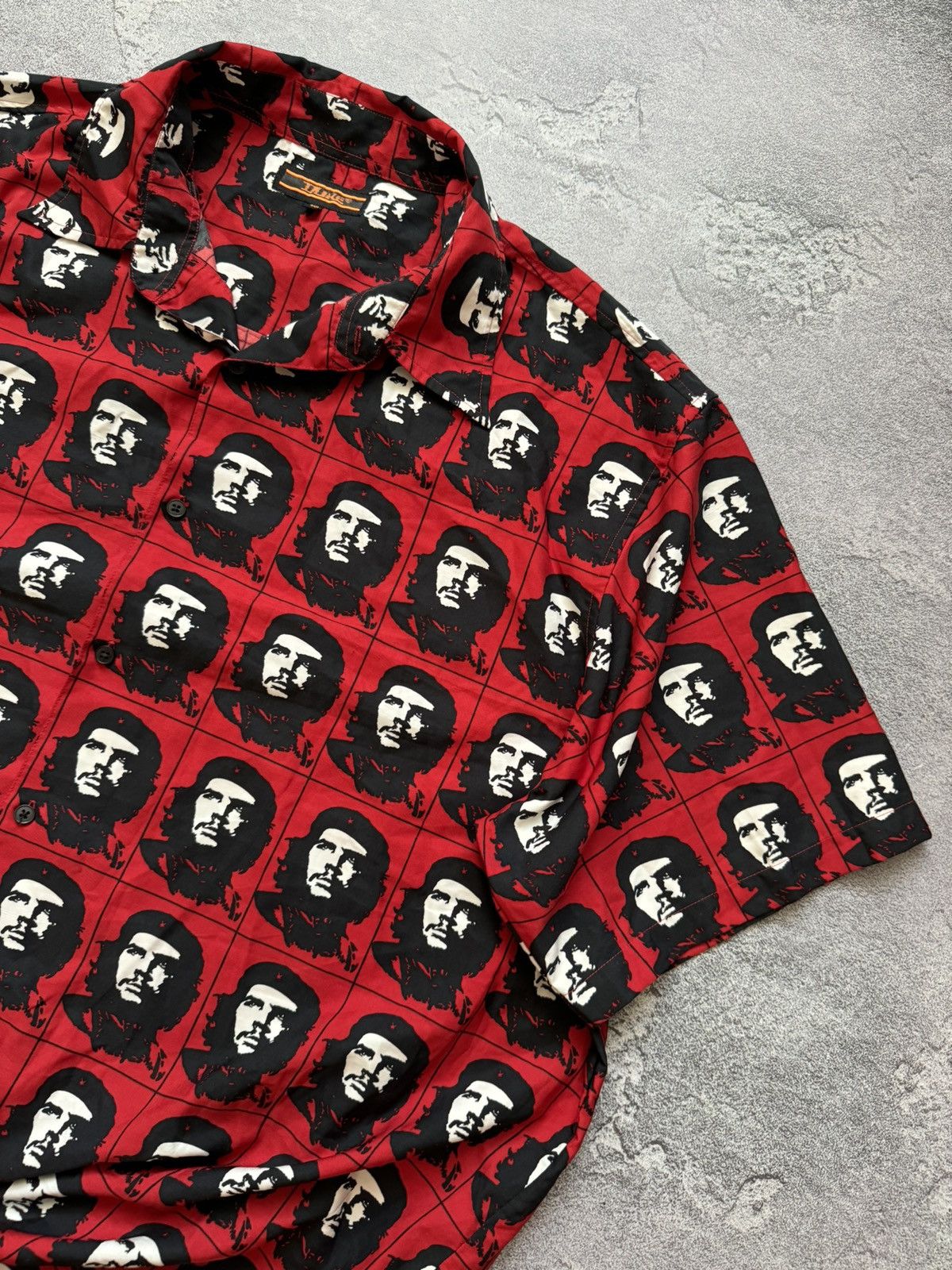 Vintage Duke 4XL Che Guevara vintage monogram shirt button up polo Size US XXL / EU 58 / 5 - 3 Thumbnail