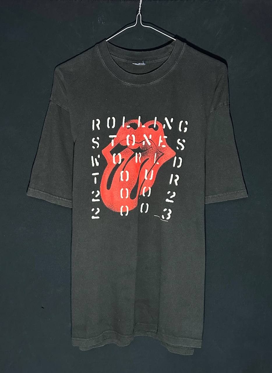 Band Tees × Vintage Rolling Stones World Tour 2002 2003 cotton T Shirt Size US L / EU 52-54 / 3 - 1 Thumbnail