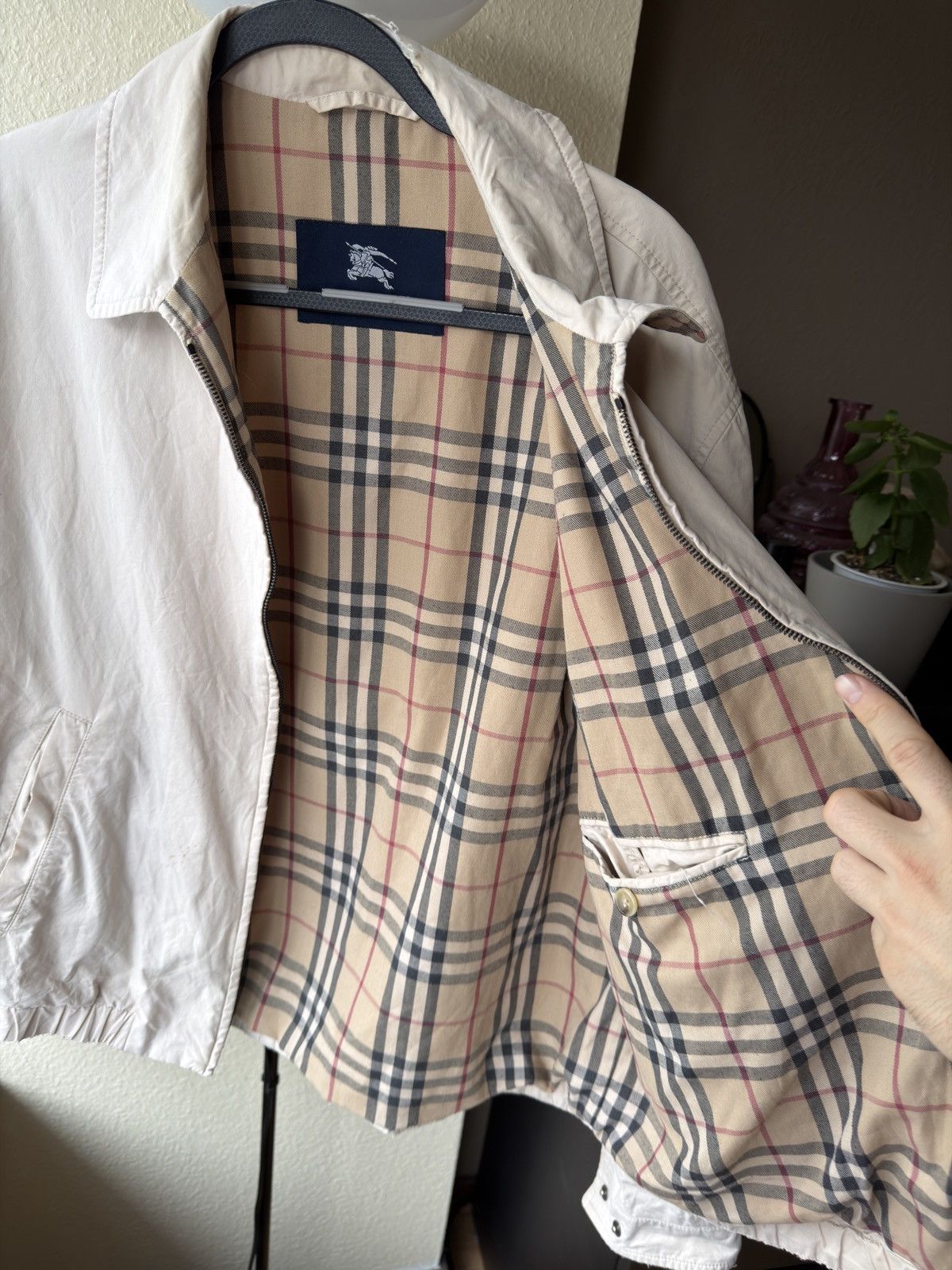 Burberry Burberrys vintage nova check plated bomber jacket Size US M / EU 48-50 / 2 - 6 Thumbnail