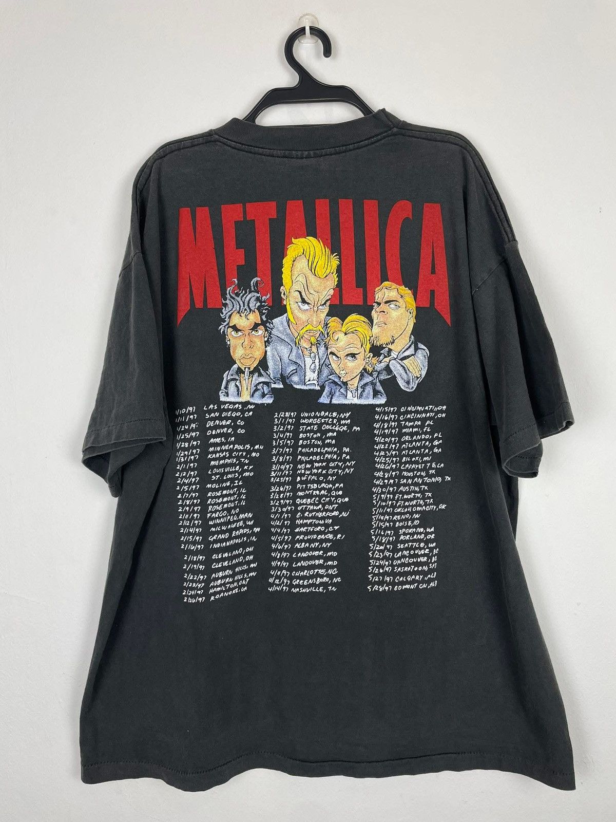 Metallica VINTAGE METALICCA Size US XL / EU 56 / 4 - 2 Thumbnail