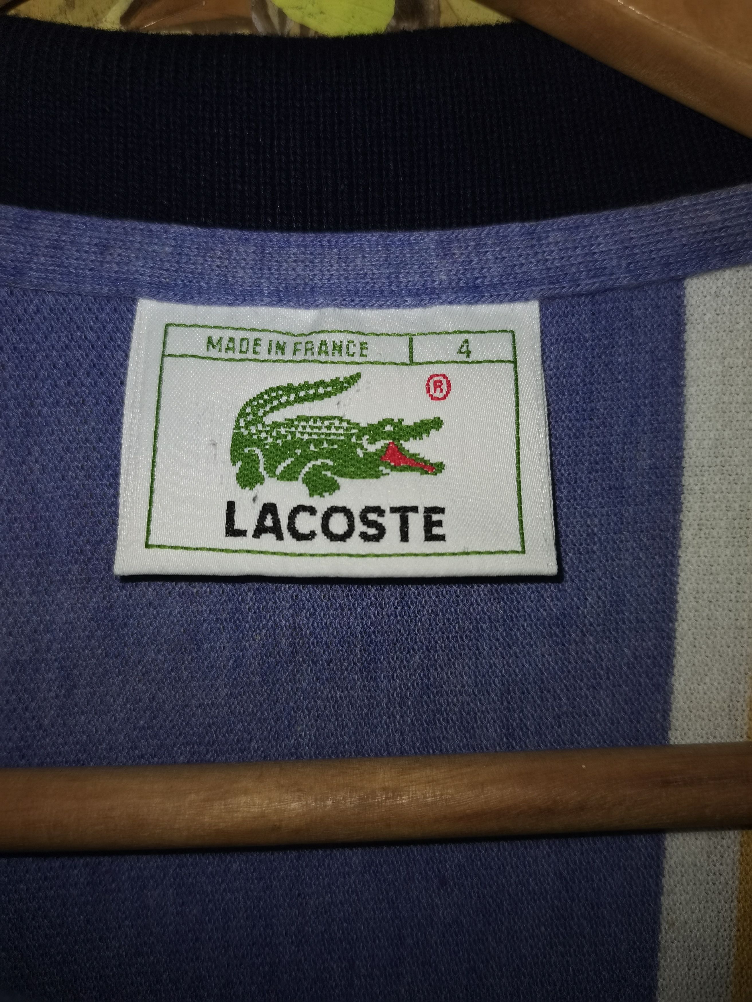 Lacoste × Vintage Lacoste vintage polo shirt Made in france Size US M / EU 48-50 / 2 - 7 Thumbnail