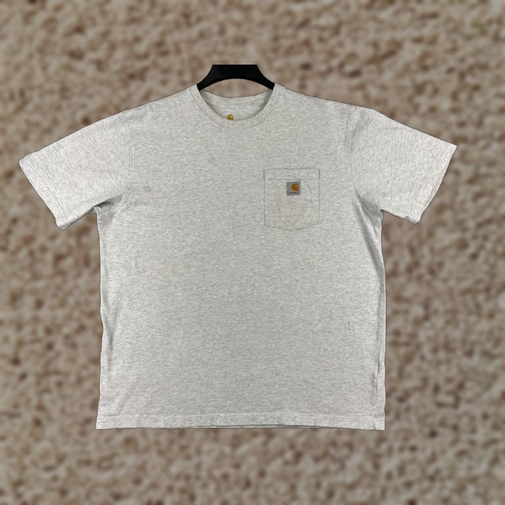 Carhartt Carhartt Shirt Mens XL Gray Short Sleeve Crew Neck 100% Cotton Size US XL / EU 56 / 4 - 1 Thumbnail