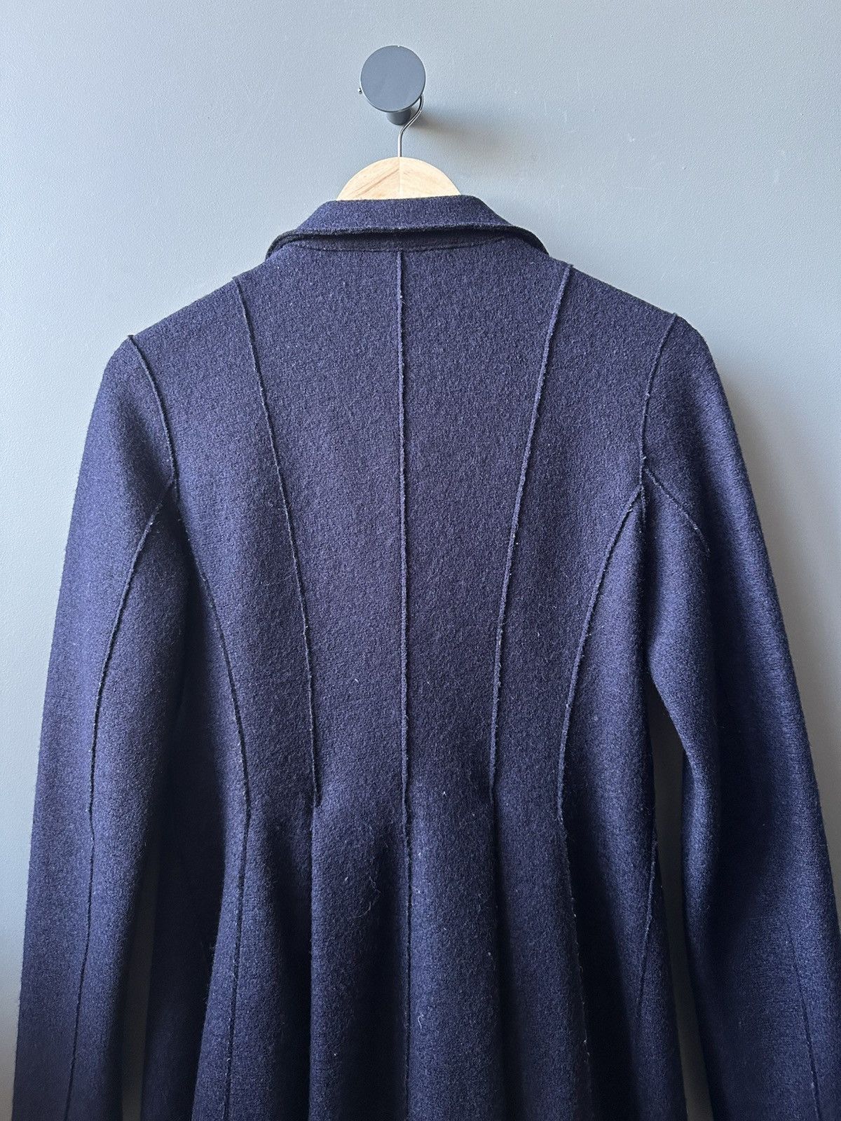 Harris Wharf London Harris Wharf London Wool Double-Breasted Structured Coat Size S / US 4 / IT 40 - 6 Thumbnail